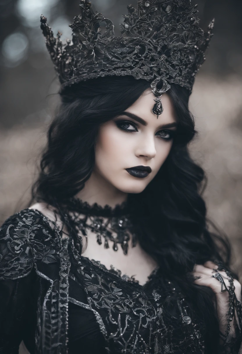 Um jovem rapaz de 20 anos, na idade medieval, with typical black and silver clothes. Com cabelos negros e olhos prateados.