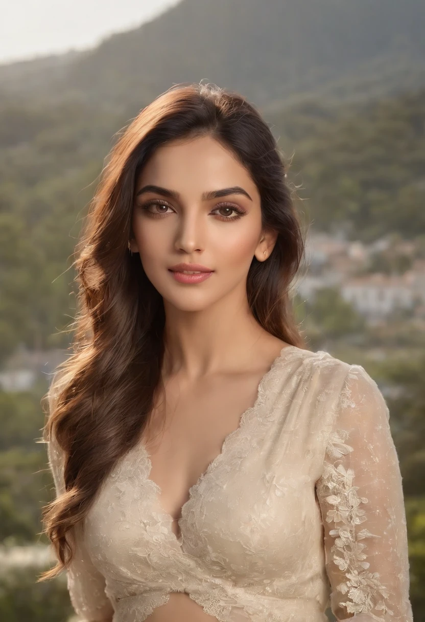 Kiara advani, Indian actress, ((best quality)), ((master part)), (circunstanciado:1.4), ..3d, an image of a beautifull girl, HDR (high dynamic range),ray tracing,NVIDIA RTX,Super-Resolution,irreal 5,Subsurface scattering,PBR Texturing,Post-processing,anisotropic filtering,Profundidade de campo,Maximum clarity and sharpness,Texturas multicamadas,Mapas de Albedo e Especular,surface shading,Accurate simulation of light-material interaction,perfectly proportions,octan render,Two-tone lighting,Ampla abertura,ISO baixo,White balance,rule of thirds,8K BRUTO