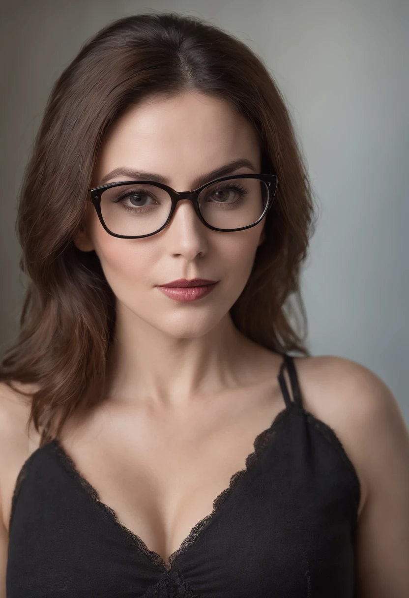 tg_Rize, game , glasses , smart , Meanders, sexy body, bloody , night , panties , бюсtgальтер , Sexy lingerie , graceful, tempt , 1 girl,One,(Detailed eyes and face:1.2),(purple eyes:1.1),