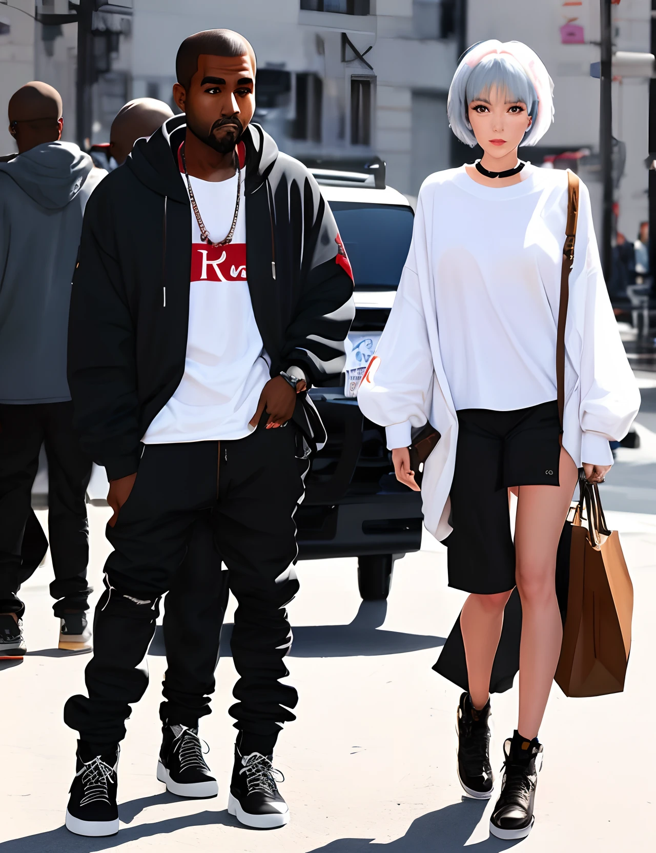 Rei ayanami and kanye west