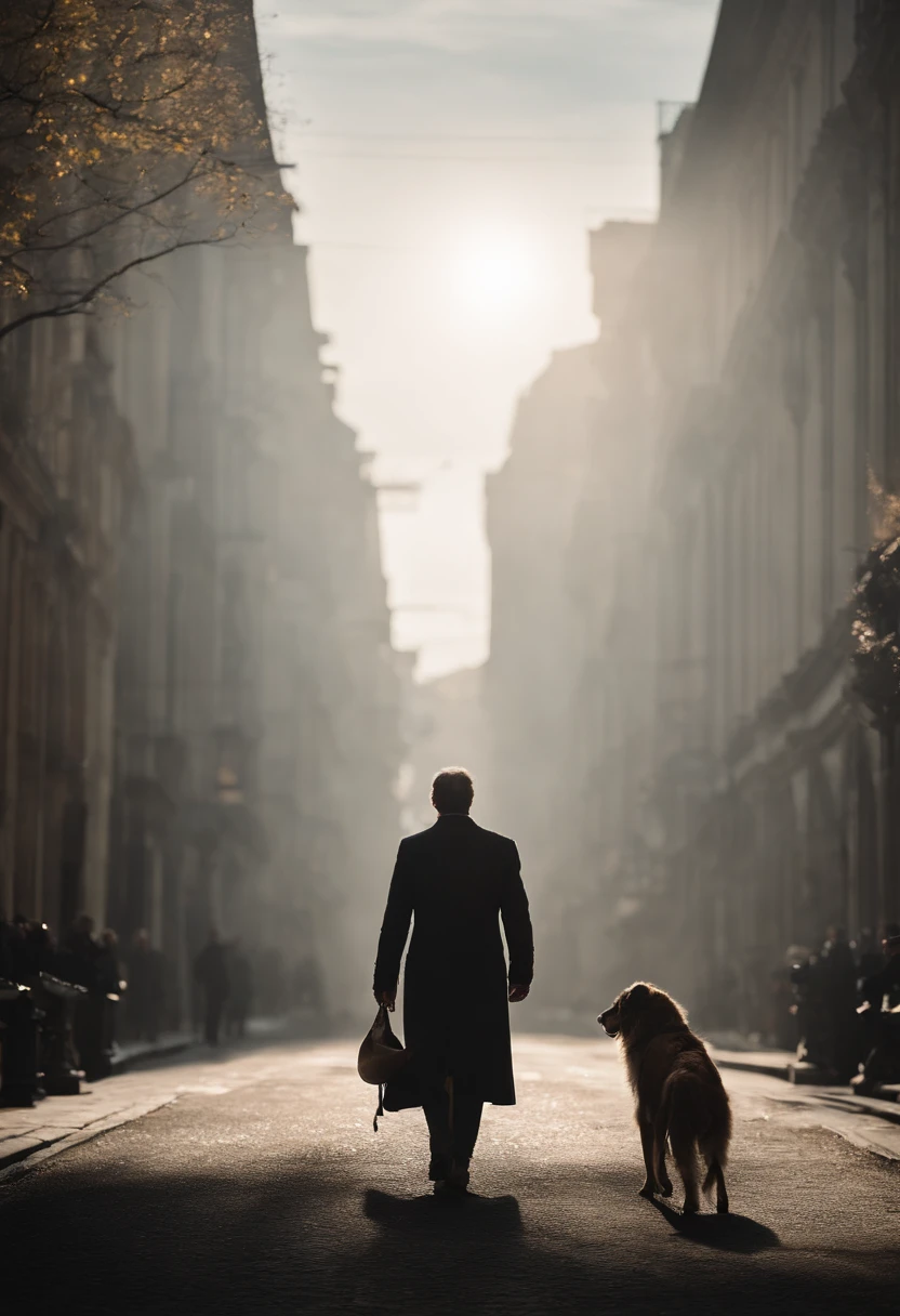 leon desnutrido.