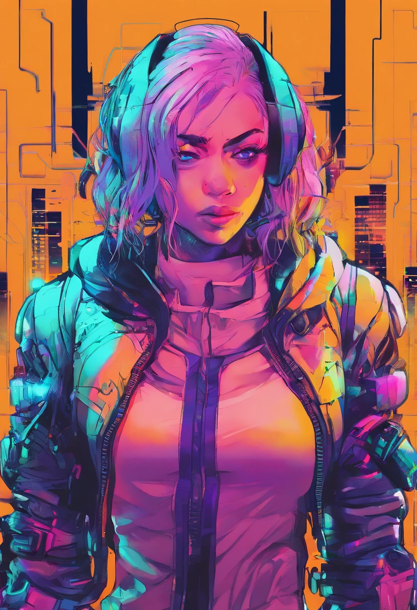Lucy from the Netflix series cyberpunk edge runners.