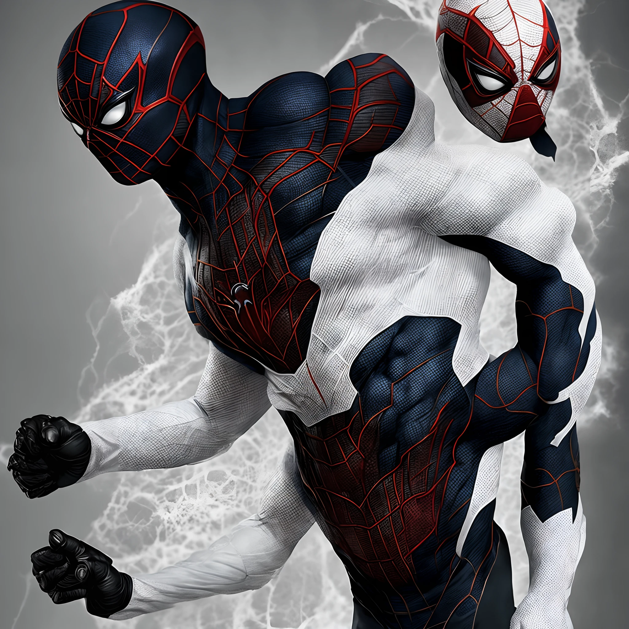 White Spider-Man don't,