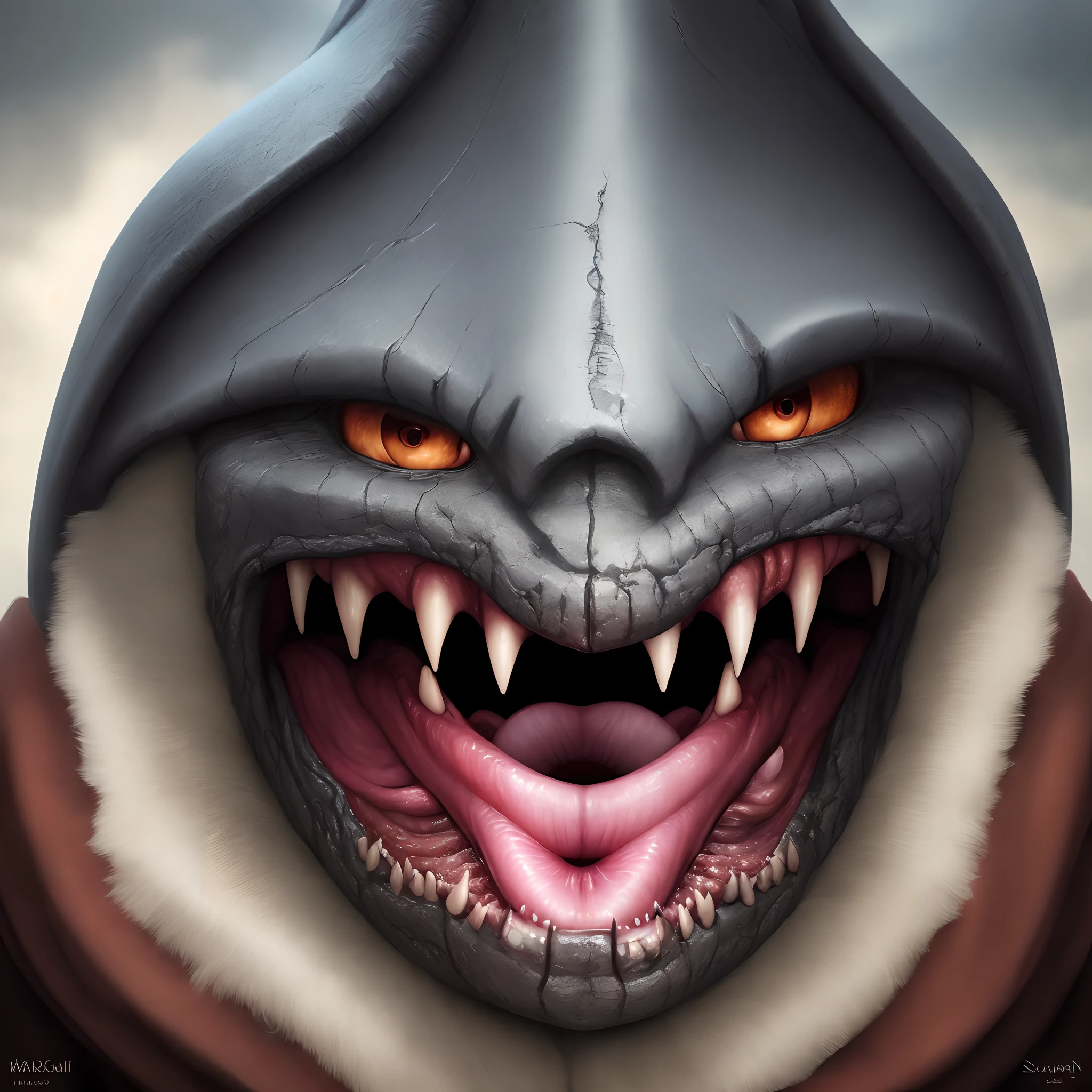 The mouth of sauron