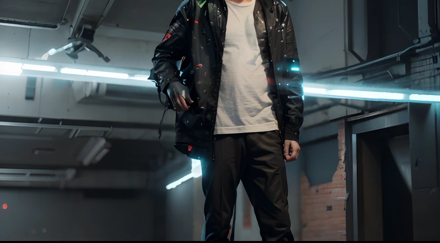 (change background, cyberpunk, reality face, handsome boy, 8k ultra, best quality)