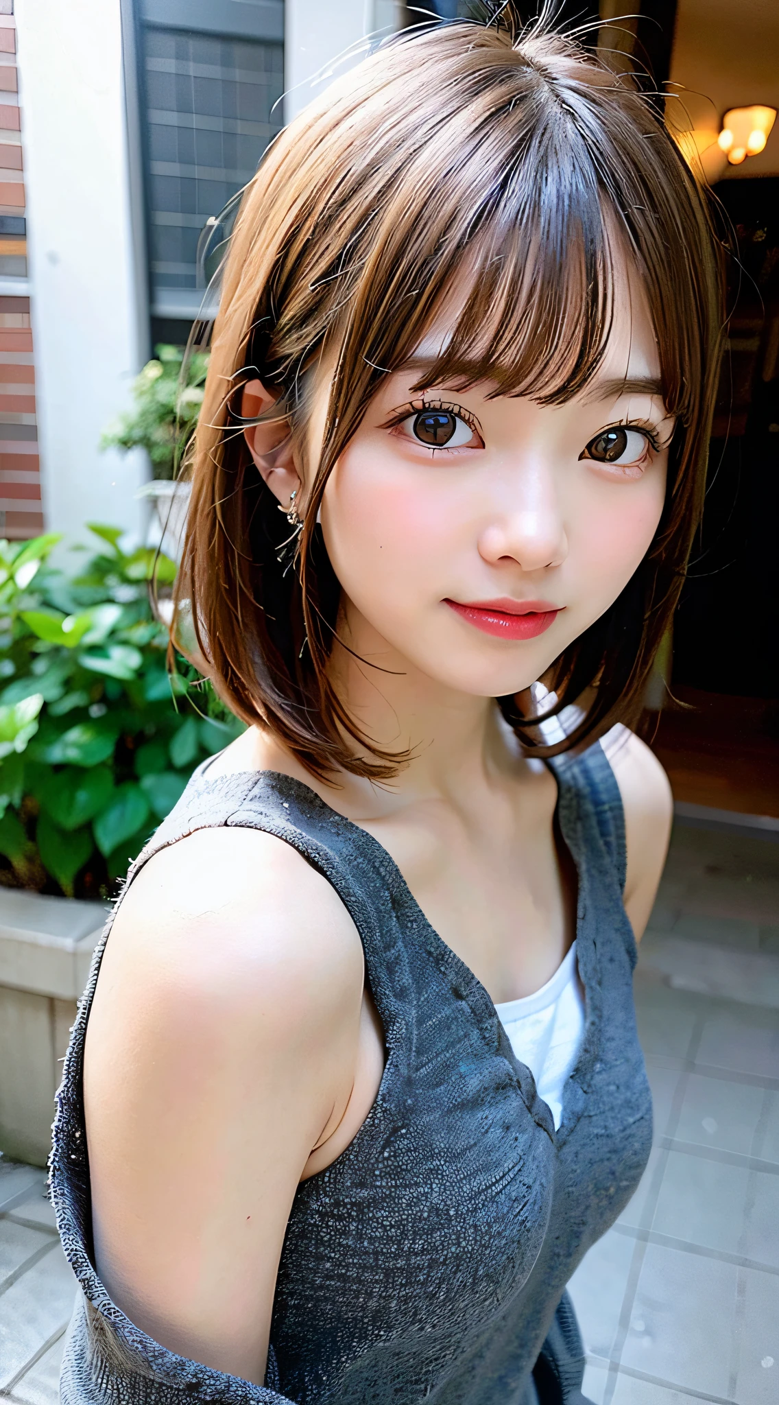 (8K, Raw photo:1.2)Detailed face and eyes,Best Quality, 超A high resolution, Highly detailed ,intricate detailes ,masutepiece ,Cute Girl , Soft cinematic light, Hyper-detailing,Sharp Focus, High quality,tits out,Y shirt,Cameltoe,a blond, bob cuts,Absolute area