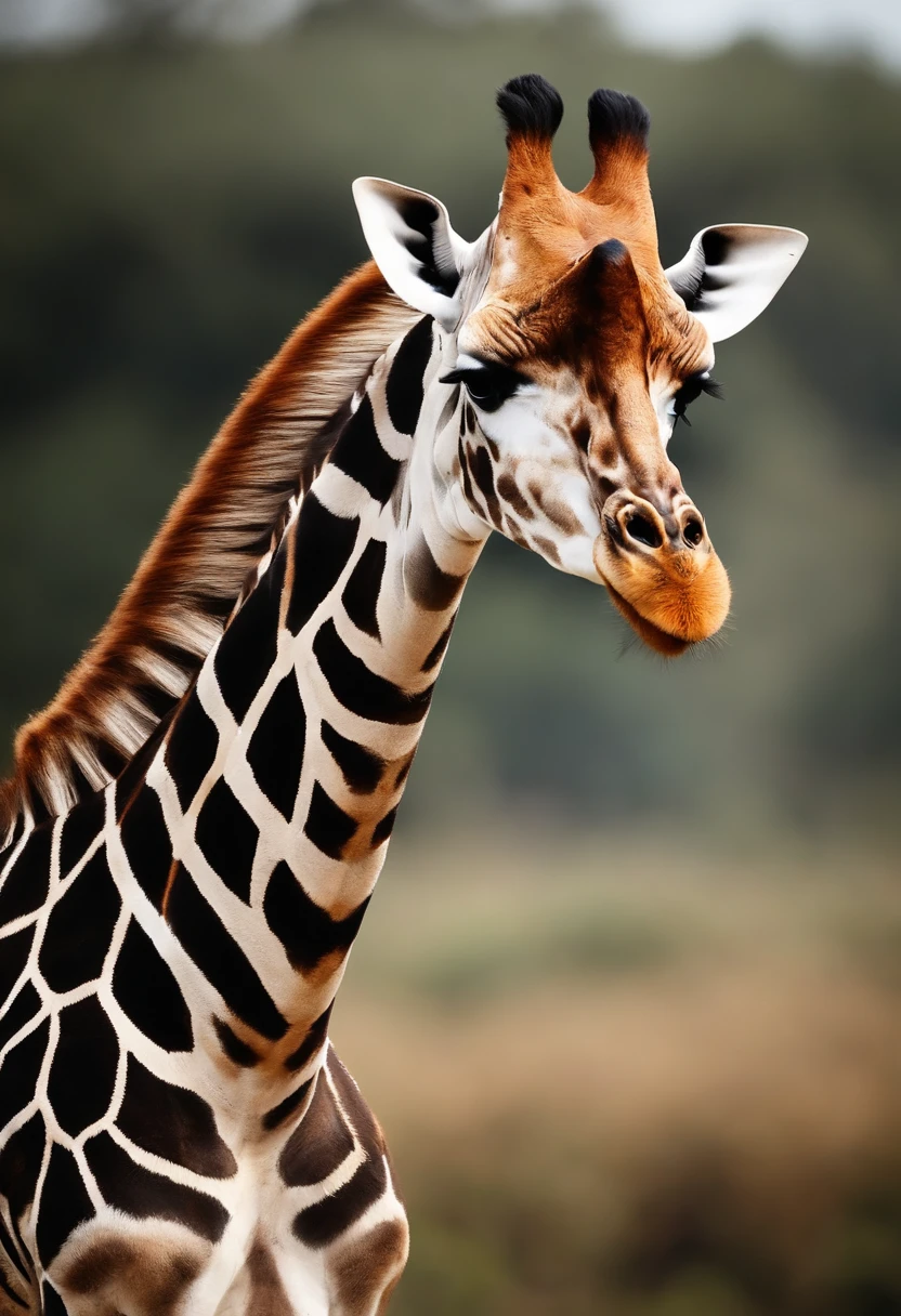 giraffe has zebra's color