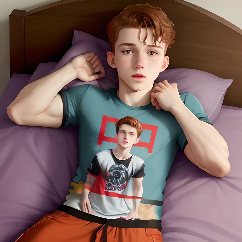 tom holland shirtless