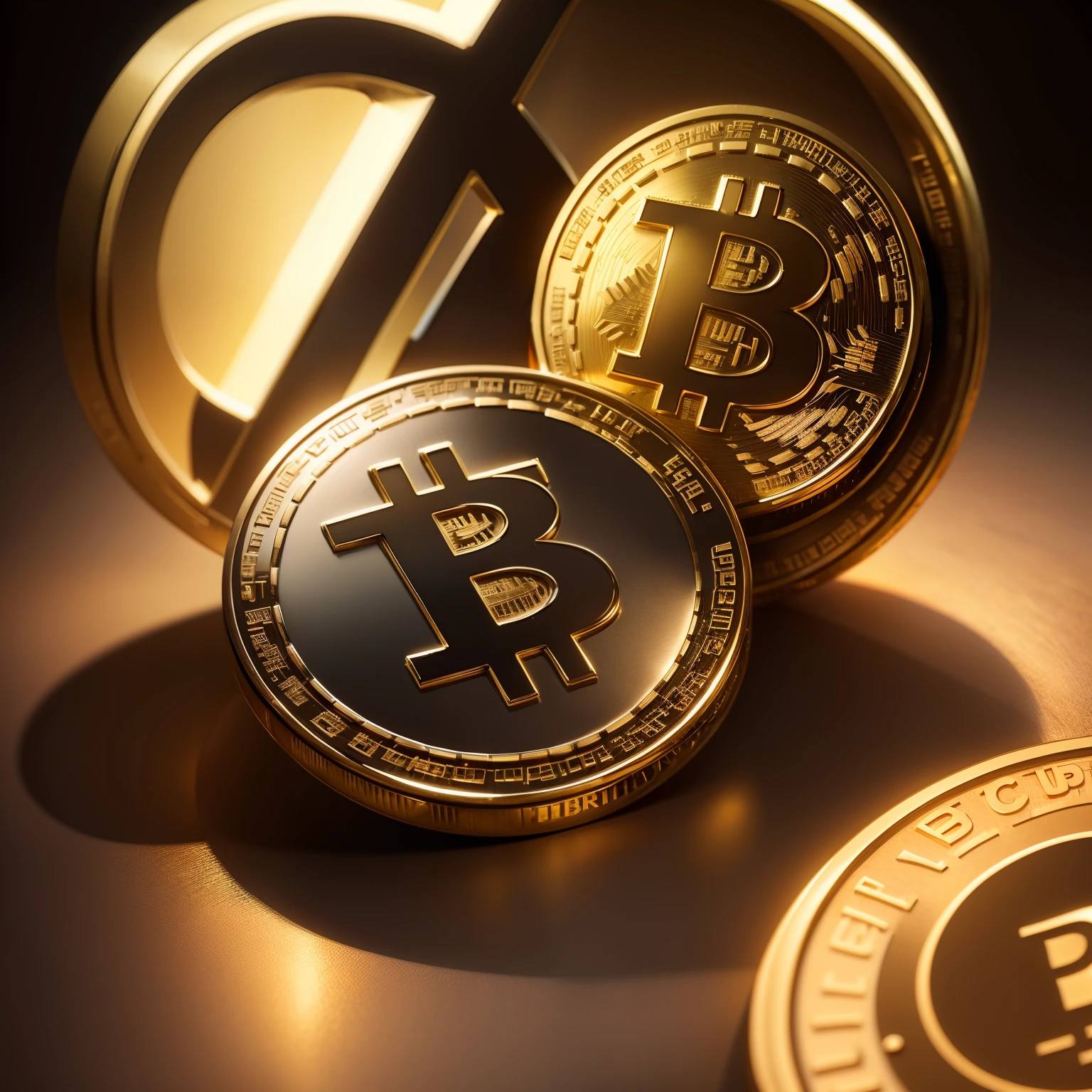The Bitcoin with 'CC' instead of 'B' of logo