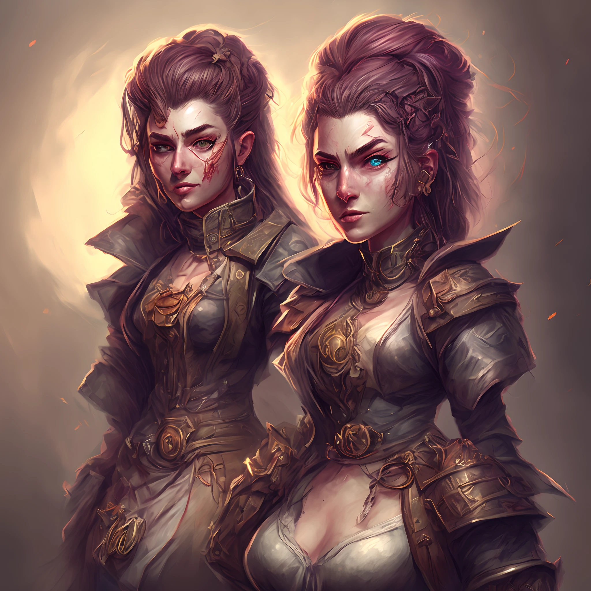 Fantasy portrait character