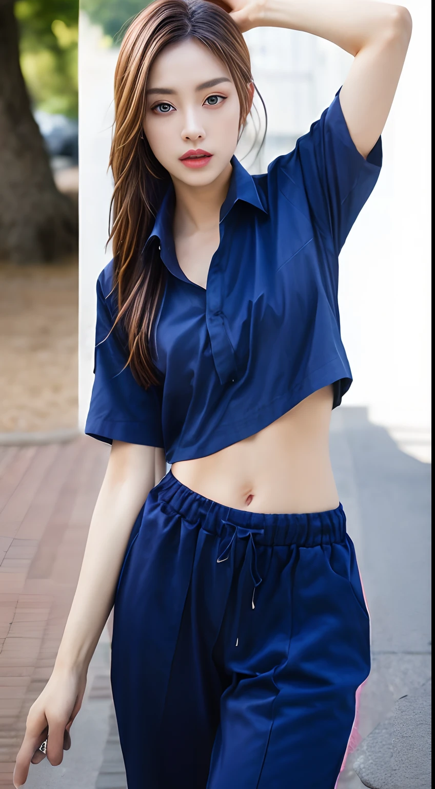 ulzzang-6500-v1.1, (Raw photo:1.2), (Photorealistic:1.4), Beautiful detailed girl, Very detailed eyes and face, Beautiful detailed eyes, Ridiculous, Incredibly ridiculous, Huge file size, Ultra detail, High Definition, Very detailed, Best quality, Masterpiece,, (Simple underwear)), Illustration, Very detailed, CG, Unification, 8k wallpaper, fantastic, fine details, masterpiece, top quality, highly detailed cg uniform 8k wallpaper, light on face, movie lighting, 18 year old girl, (((without panties)), ((dynamic pose))),