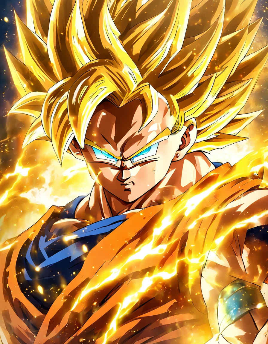Super Saiyan Sun Goku Blank God Form