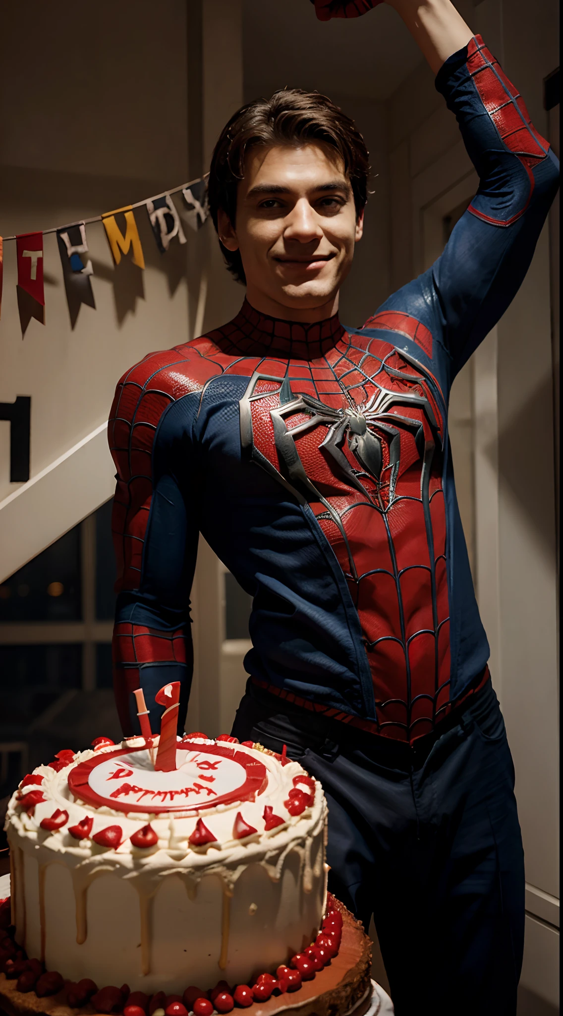 Spiderman happy birthday