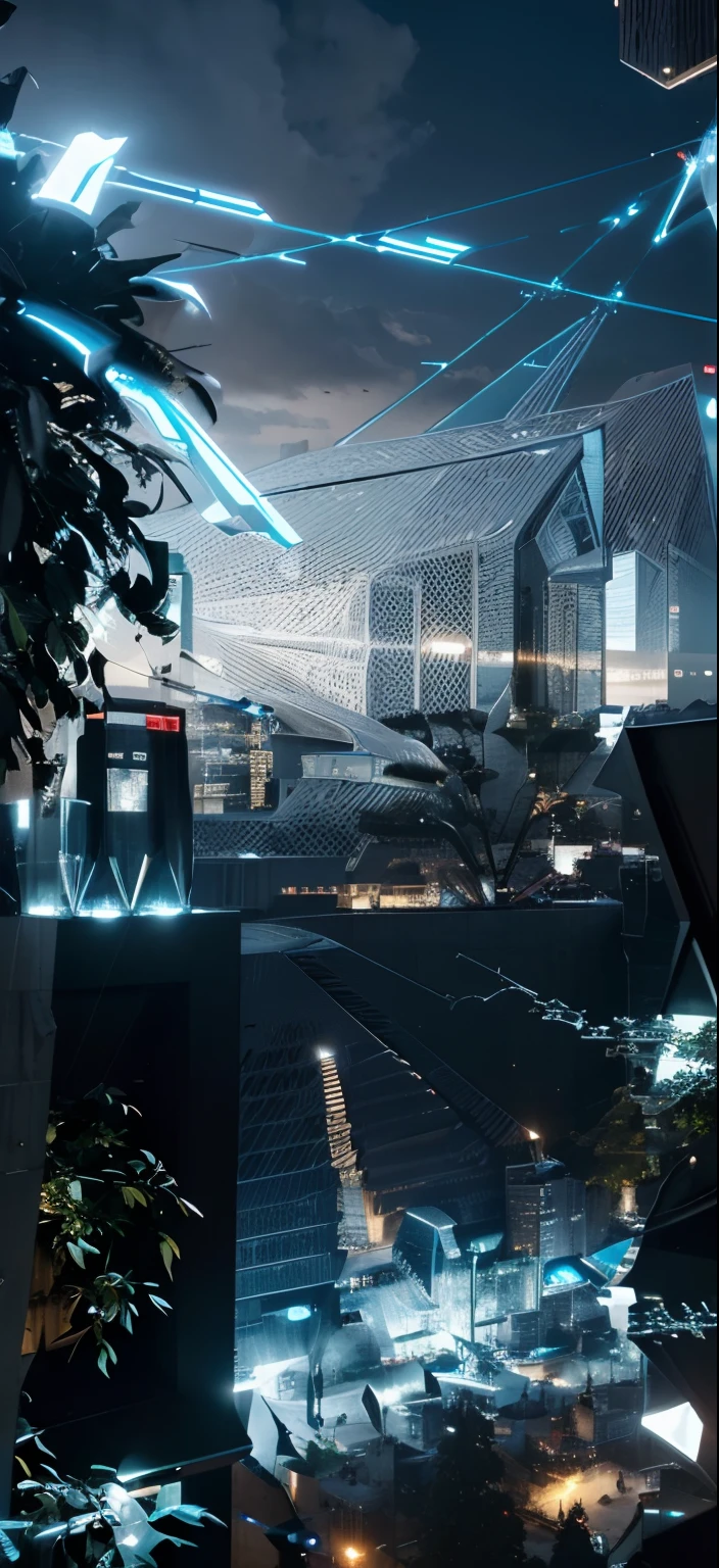 "(best quality, highres:1.2), futuristic building, sleek design, towering structure, cutting-edge architecture, glass facade, innovative materials, shimmering lights, urban skyline, modern technology, minimalist aesthetic, futuristic cityscape, metallic accents, advanced engineering, dynamic shapes, futuristic vibe"