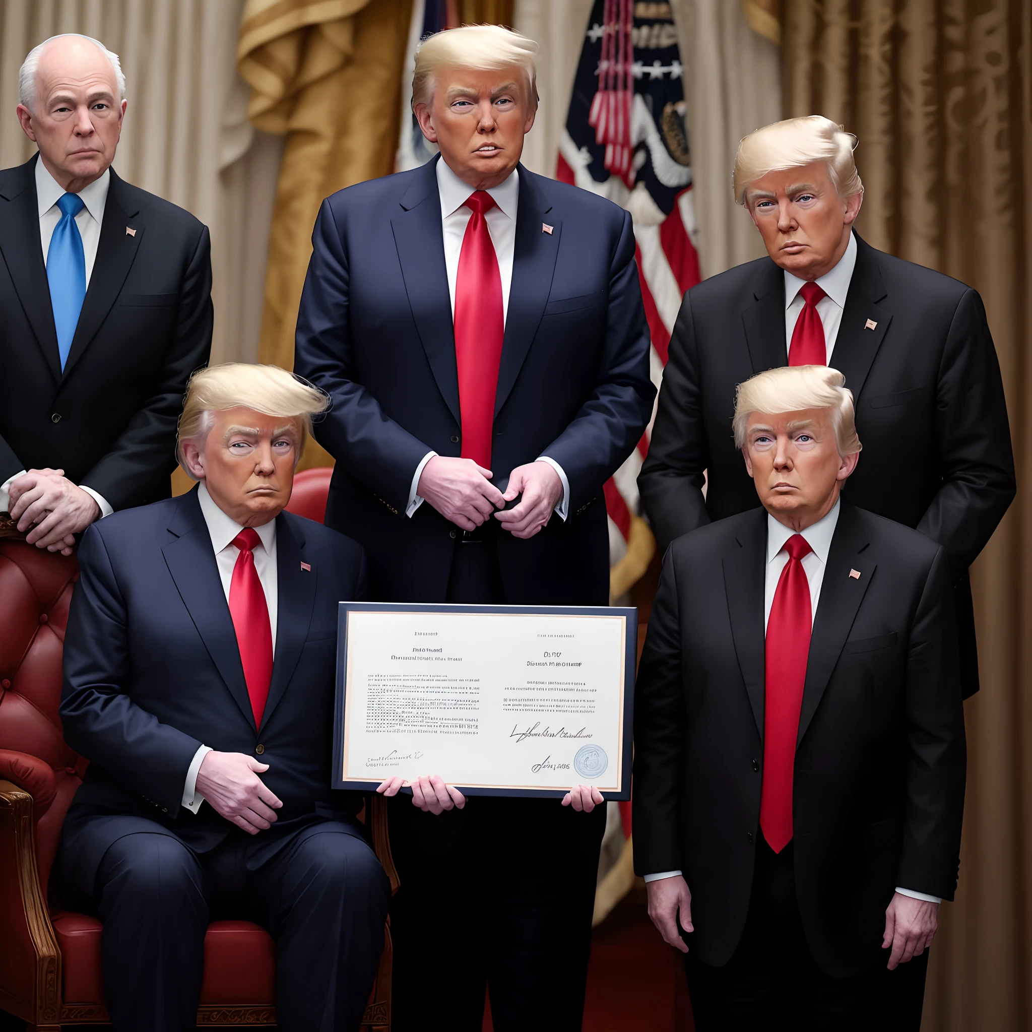 Donal trump at 95 year old