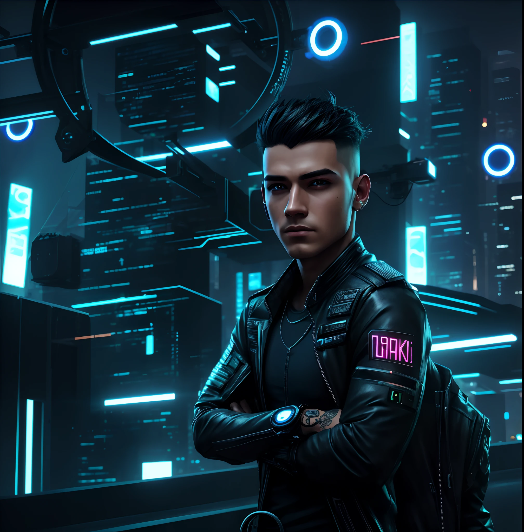 Change background cyberpunk handsome
boy, realistic face, 8k, ultra realistic