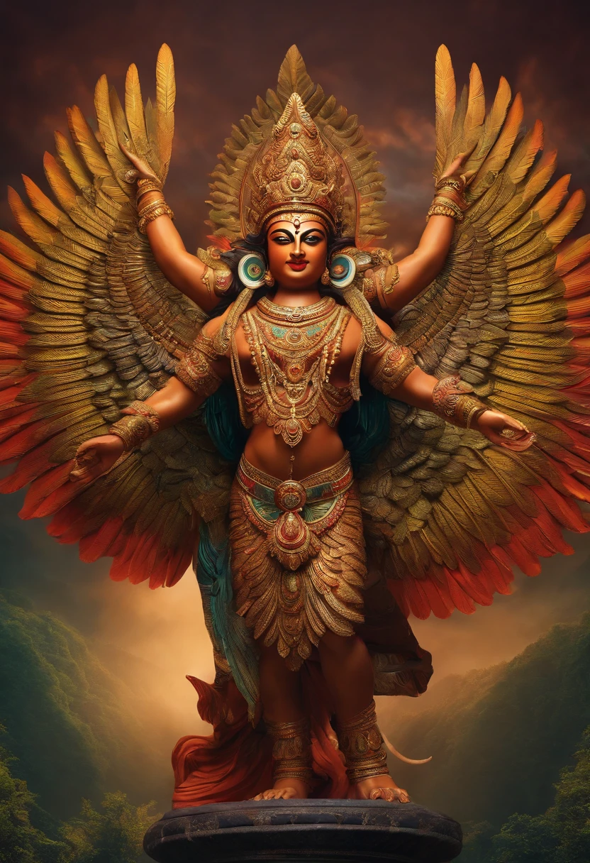 Garuda from Hindu Mythology