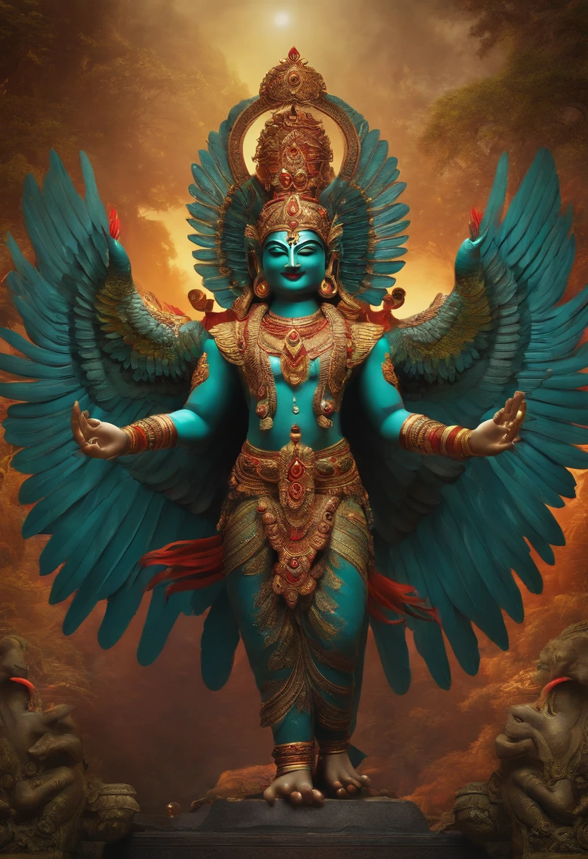 Garuda from Hindu Mythology