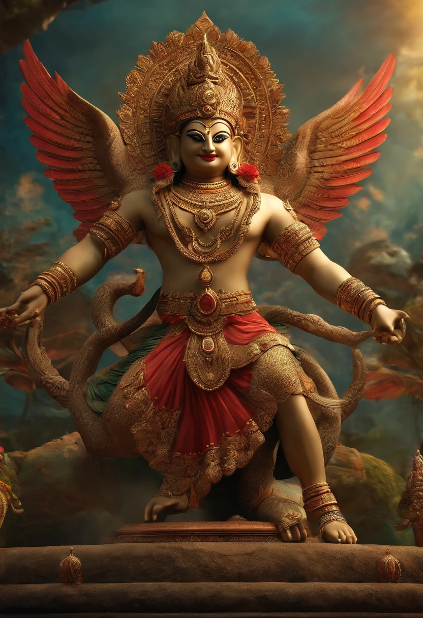 Garuda from Hindu Mythology