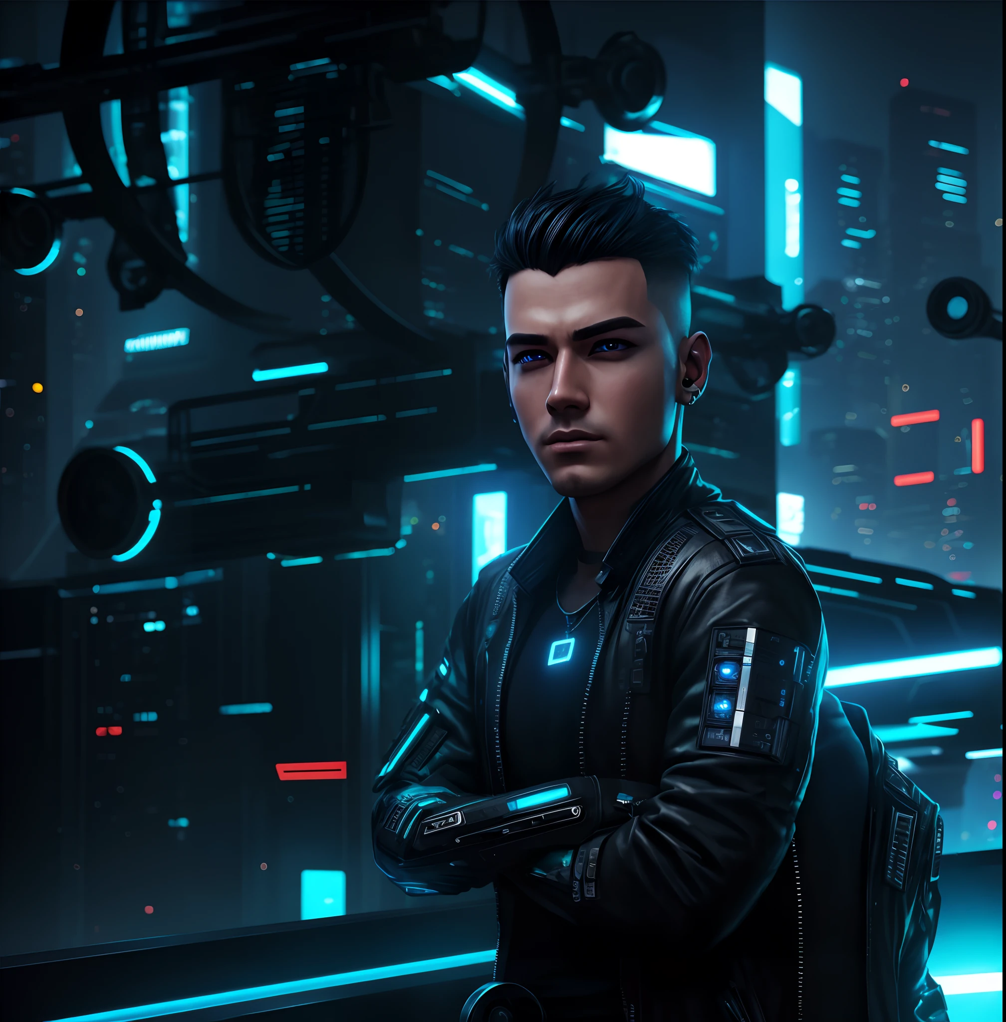 Change background cyberpunk handsome

boy, realistic face, 8k, ultra realistic