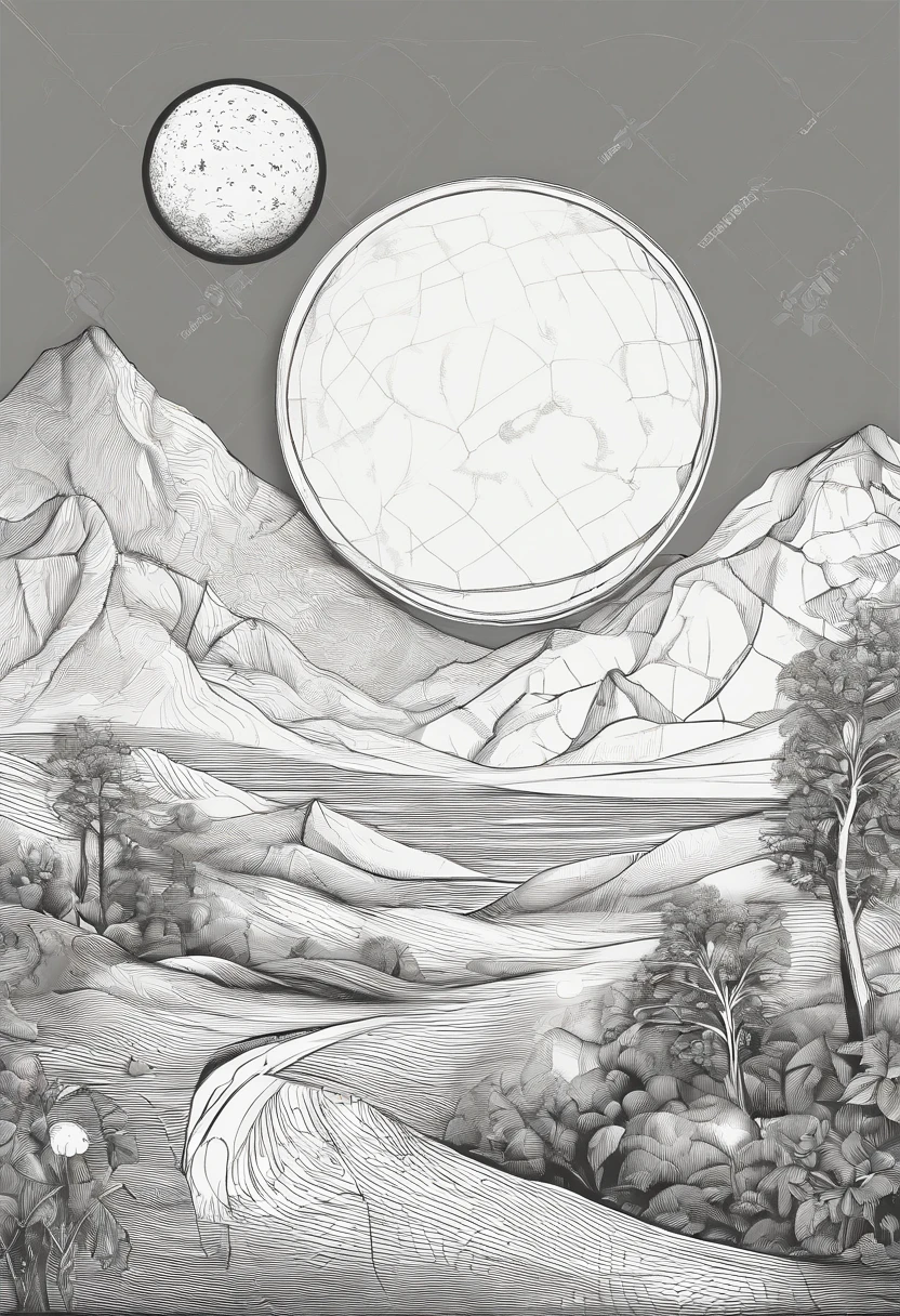 Johannes kepler sketches of sun and moon