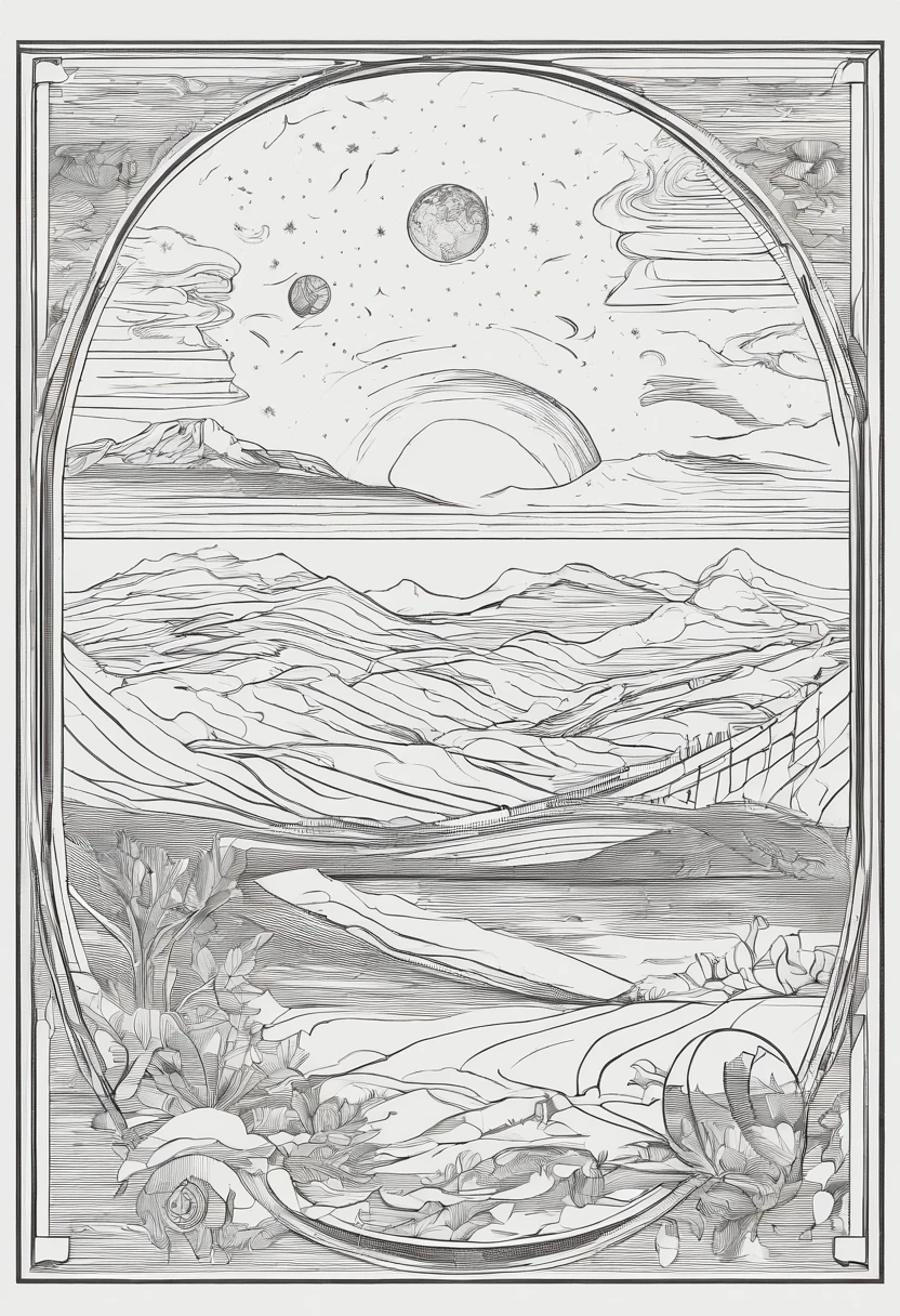 Johannes kepler sketches of sun and moon