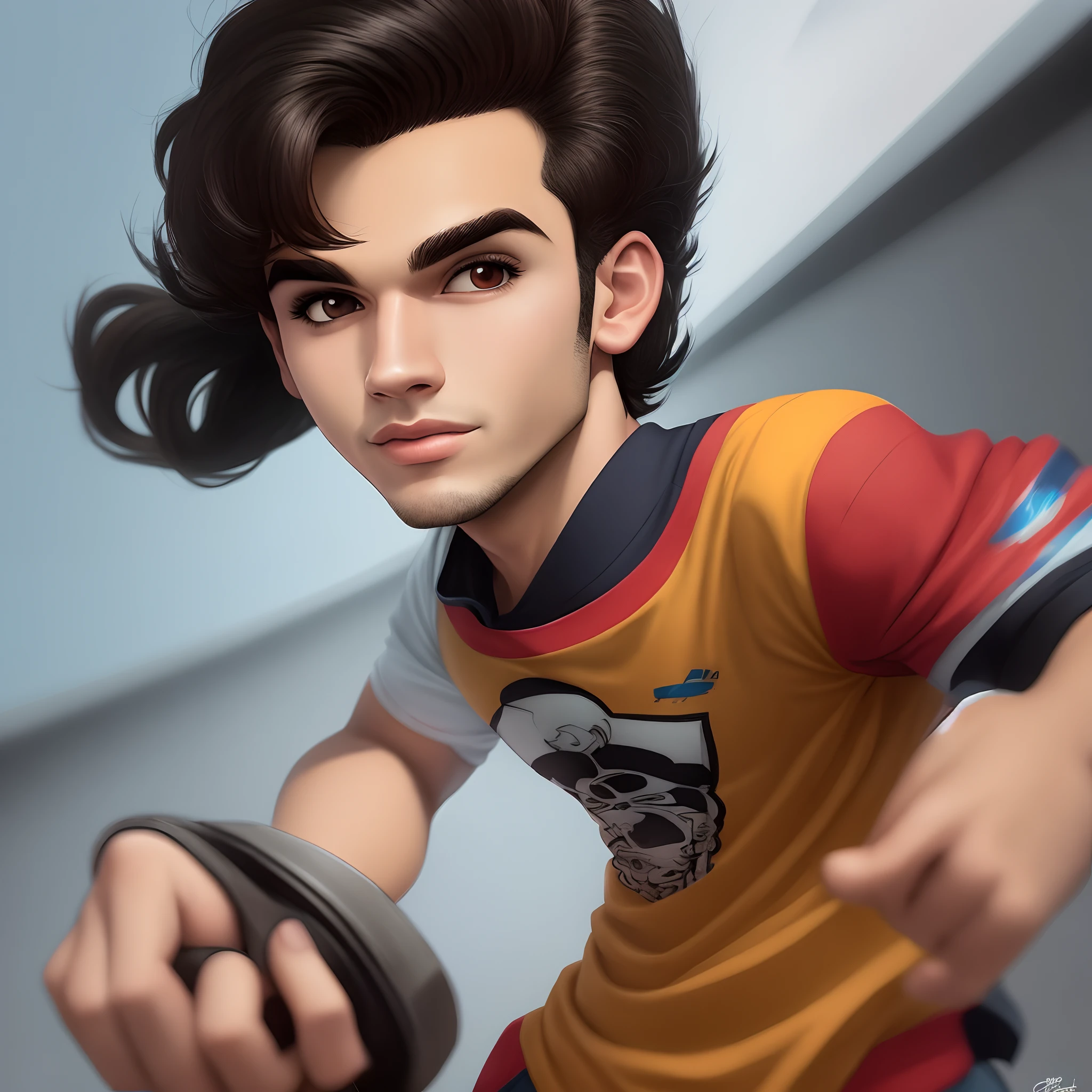 Minha foto do perfil em
Estilo cartoon