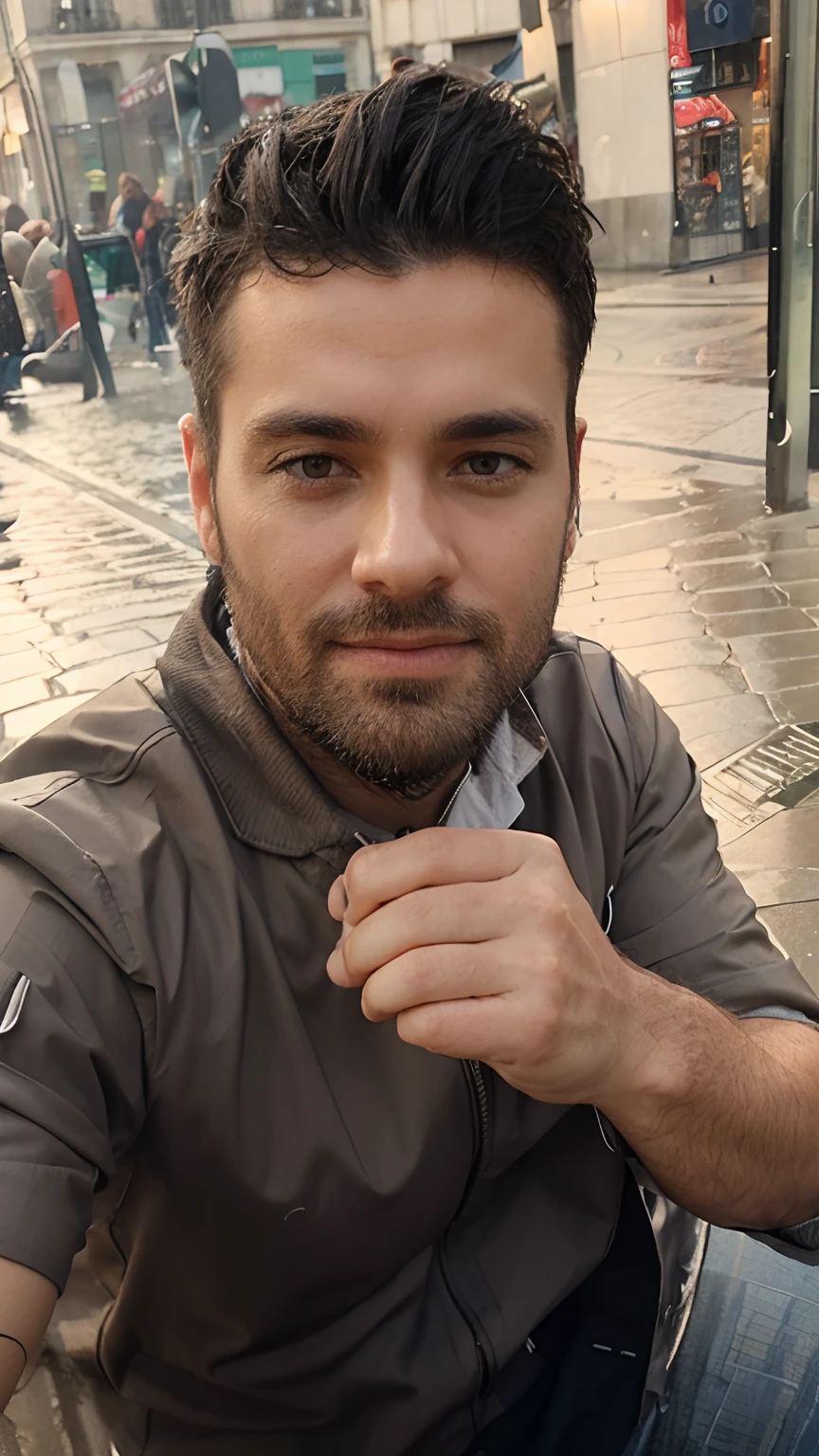 Change the background and enjoy rainy weather in Paris