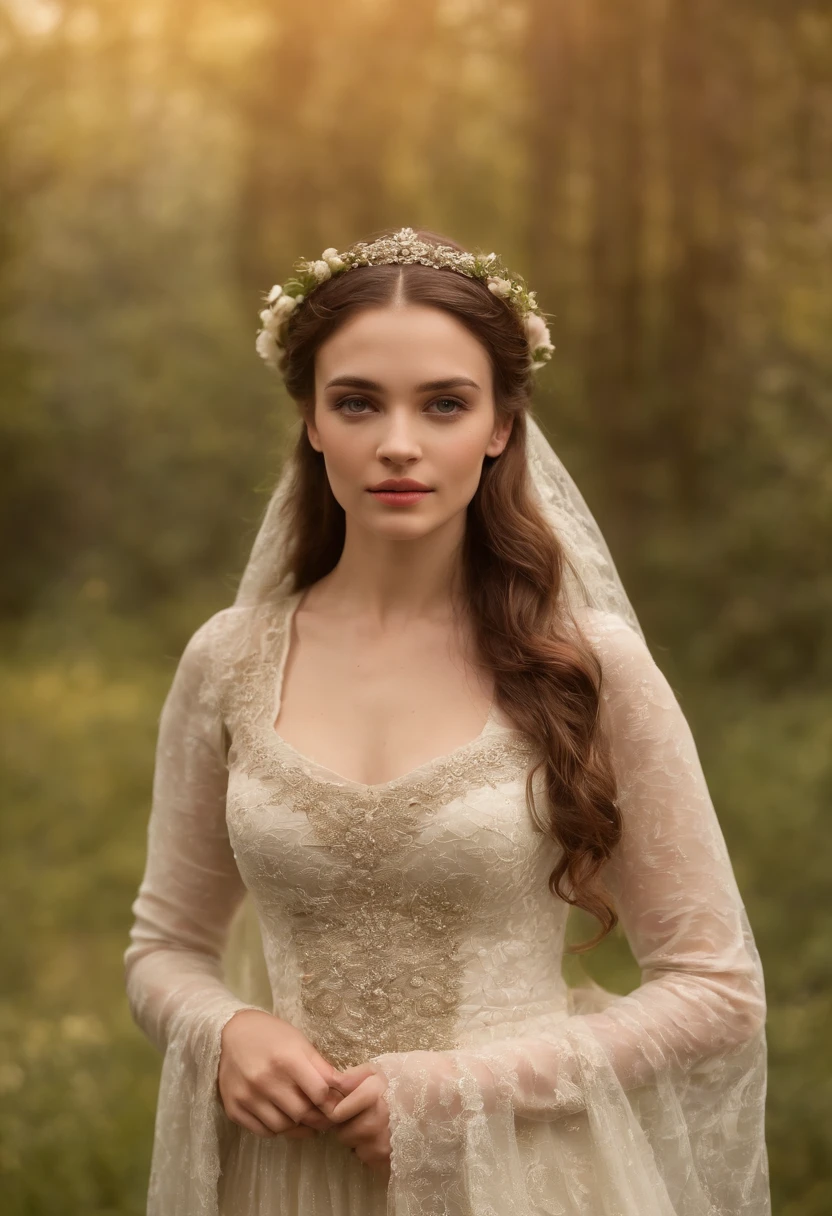 (((uma ferida avermelhada profunda atravessa sua bochecha esquerda))) tez justa, mulher em torno de 19 anos, cabelos brancos naturais, olhos verdes distintos, vestindo kohl, slender and graceful, Beautiful, luz de velas em um ambiente medieval, Ultra sharp focus, tiro realista, roupas femininas medievais, cores tetradicas (cicatriz:1.4)