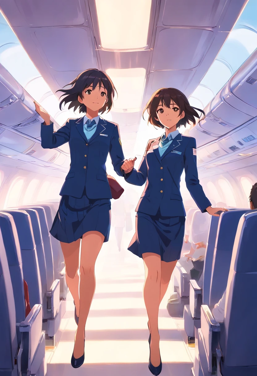 Create Personal Motion of Flight Attendants