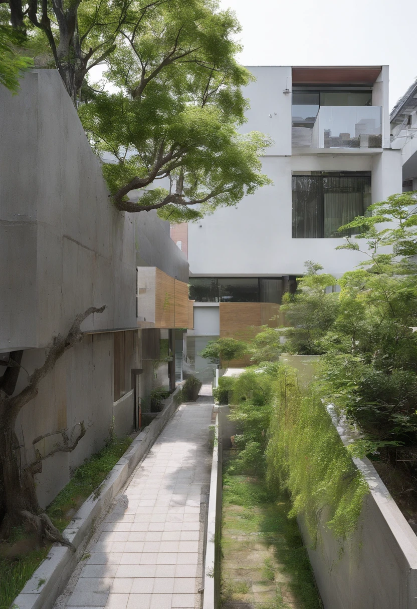 Located in a residential area of Tokyo's 23 wards、Housing for sculptors+atelier+Create an initial design for the gallery。The site is 625㎡、The use area is a Class II low-rise residential exclusive area.。The sculptor is 60 years old、My wife is 60 years old.、The eldest daughter is a 25-year-old family of three.、The design of the housing part will be entrusted to the designer.、atelier、galleries、Bicycle parking、car park、please provide a design proposal considering the following site planning requirements。

1. atelier:
   - Places with plenty of natural light to check colors and materials、Please provide shaded space。
   - Incorporate appropriate equipment to use water。

2. galleries:
   - Media, etc.、Due to the large number of visitors from all over the world、Provide a design that considers security and privacy。
   - Occasionally with built-in features that can be opened to the community、Normally it should be closed。

3. Residential houses:
   - Although the design of the housing part is left to the designer.、Consider facilities and designs that ensure privacy and facilities that support the comfort of family life。

4. Bicycle parking:
   - 5 bicycle parking spaces、Provide a roof。
   - Please design the bicycle parking lot so that you cannot see the inside from the outside due to the scenery.。

5. car park:
   - Provides 1 parking space、Accommodate used Mini Coopers。

6. Arranged、Site planning:
   - In building arrangement、Transportation、Relationship with neighboring land、Consider bus stops and access。
   - Take advantage of the relationship with the surrounding park、Local people々Be sure to create a green environment where you can take advantage of。

The proposed design proposal includes:、Functionality、Aesthetic value、and an overall concept that combines sustainability。