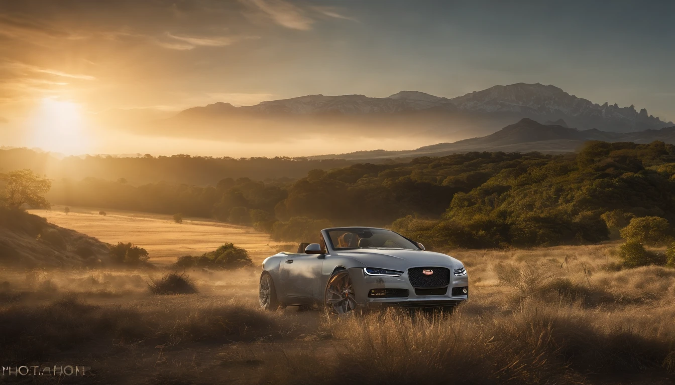16k, massive details, ((complex details))) immense sky,field of a beautiful jungle scene with a Jaguar, golden hour ,amazing sky,Level 15,rocky surface, (photorealistic), art (((Claude Lorrain))), J.R. Tolkien Type [sharp focus], (HDR), (8k), (gigapixel), (masterpiece)