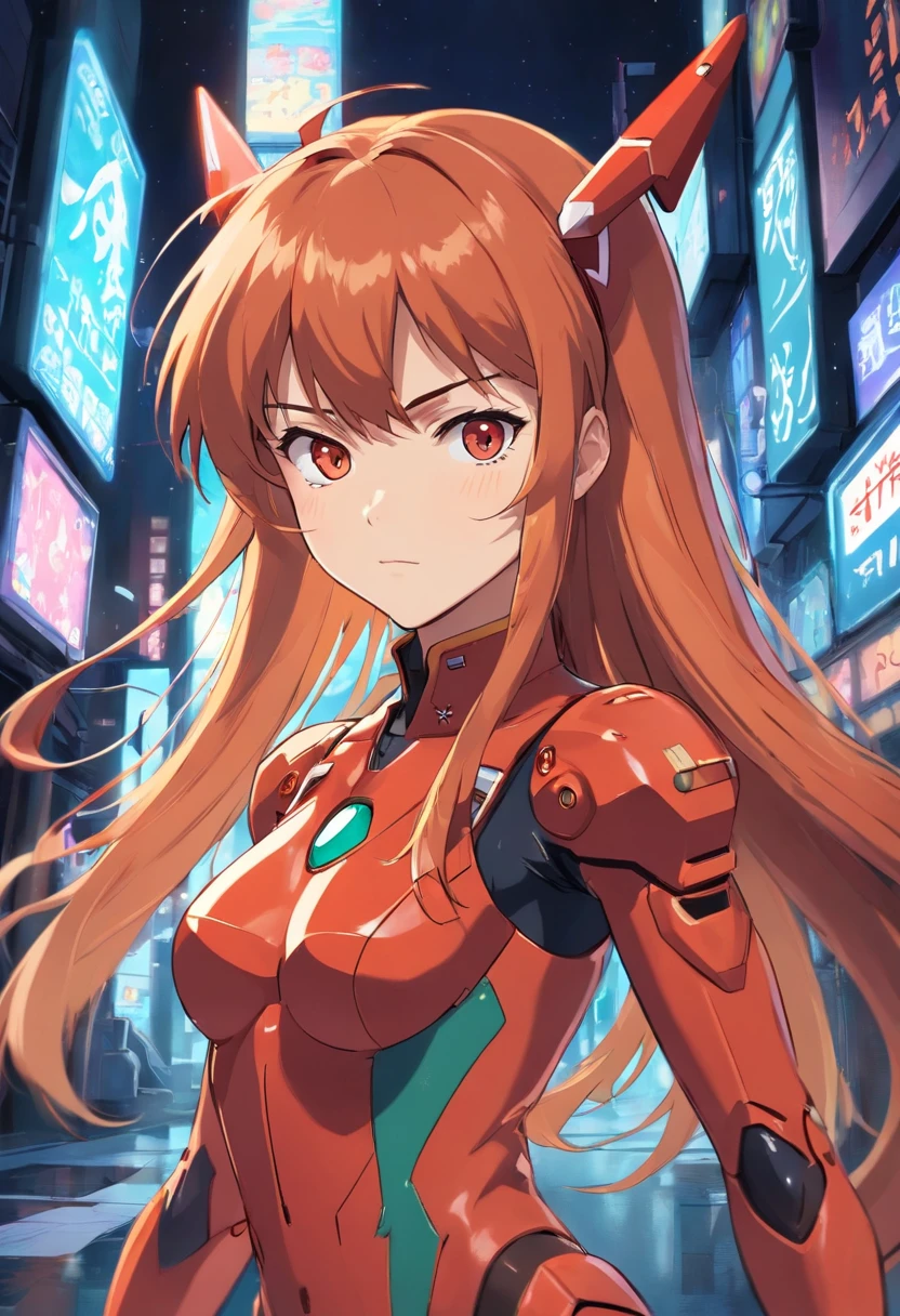Asuka langley jones dans une tenue futuriste , Tendances sur games of thrones, Tendances studio Gibli mignon fille