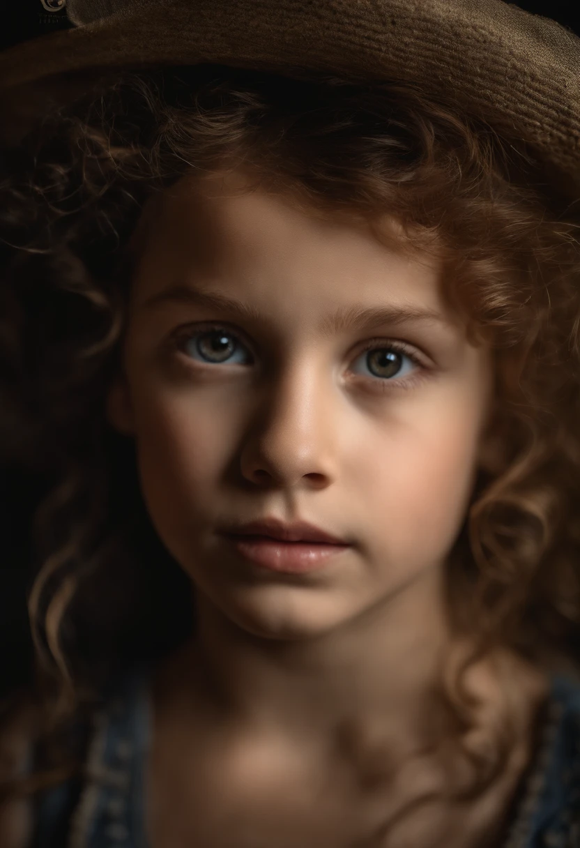 Imagem de uma menina loira para a capa de um filme da pixer, She is approximately , olhos azuis, cabelo bem curtinho com as pontas um pouco onduladas. Her hair is blonde