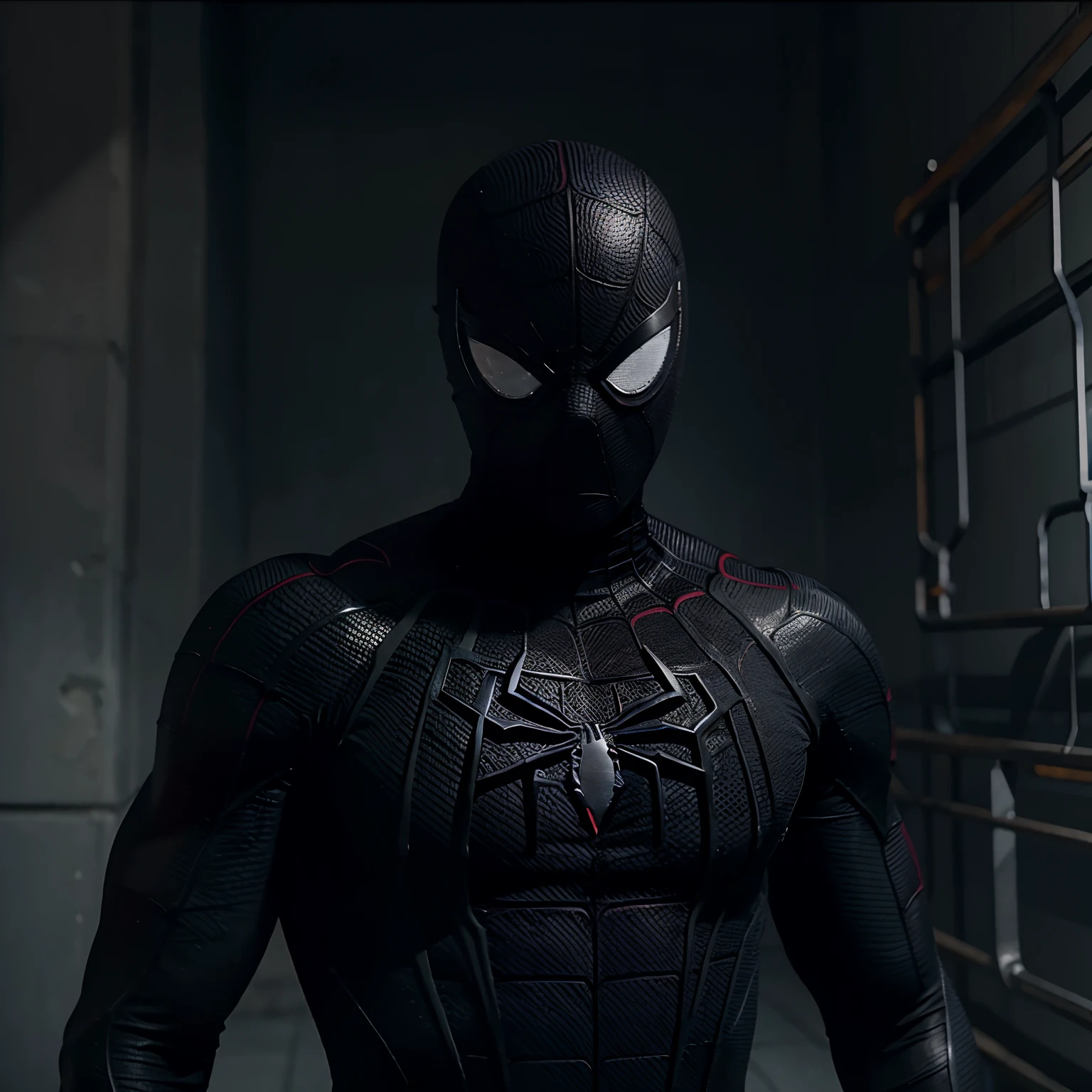Black suit Spider-Man cartoon
