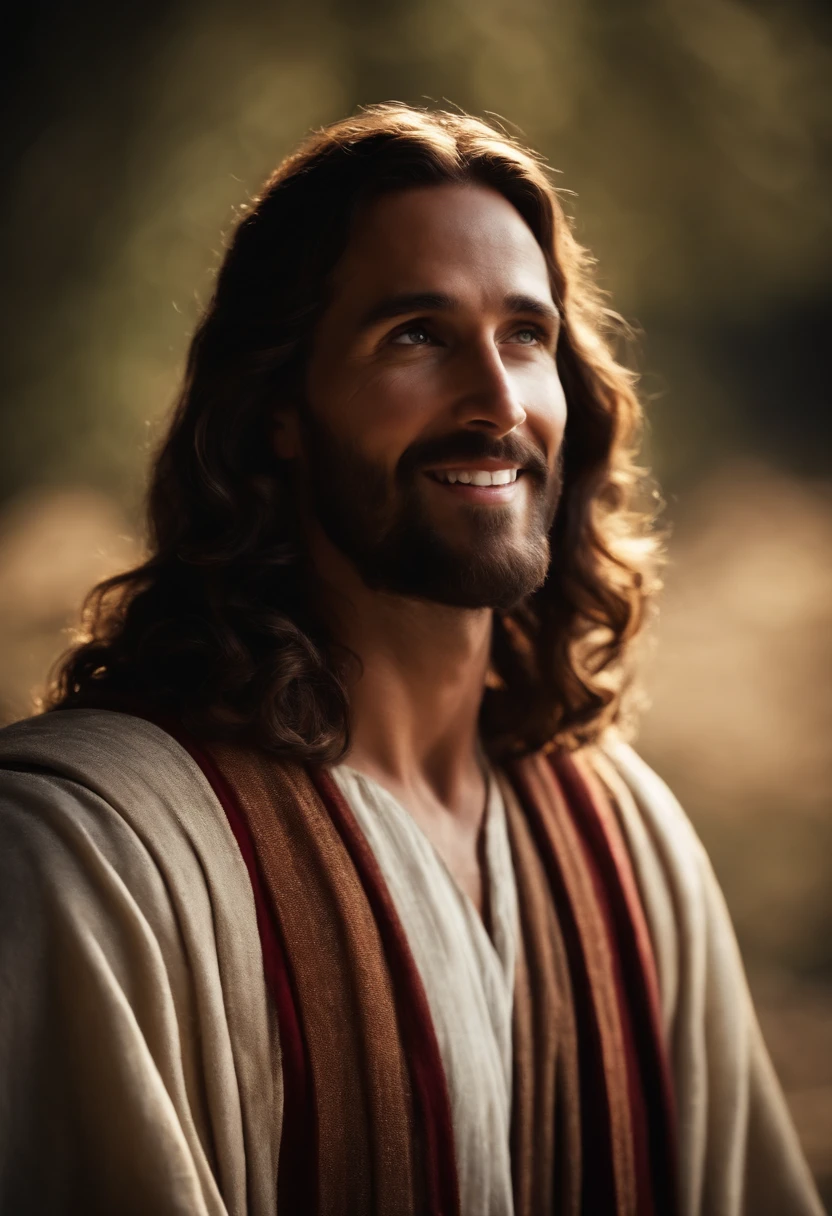 jesus smiling