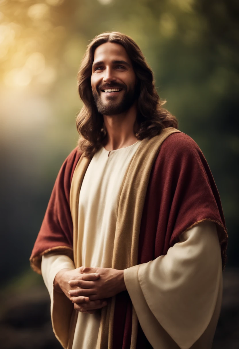 jesus smiling