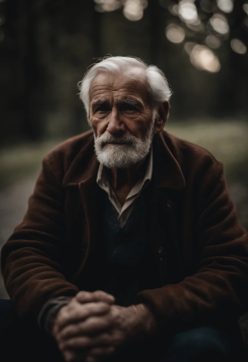 Portrait of old man