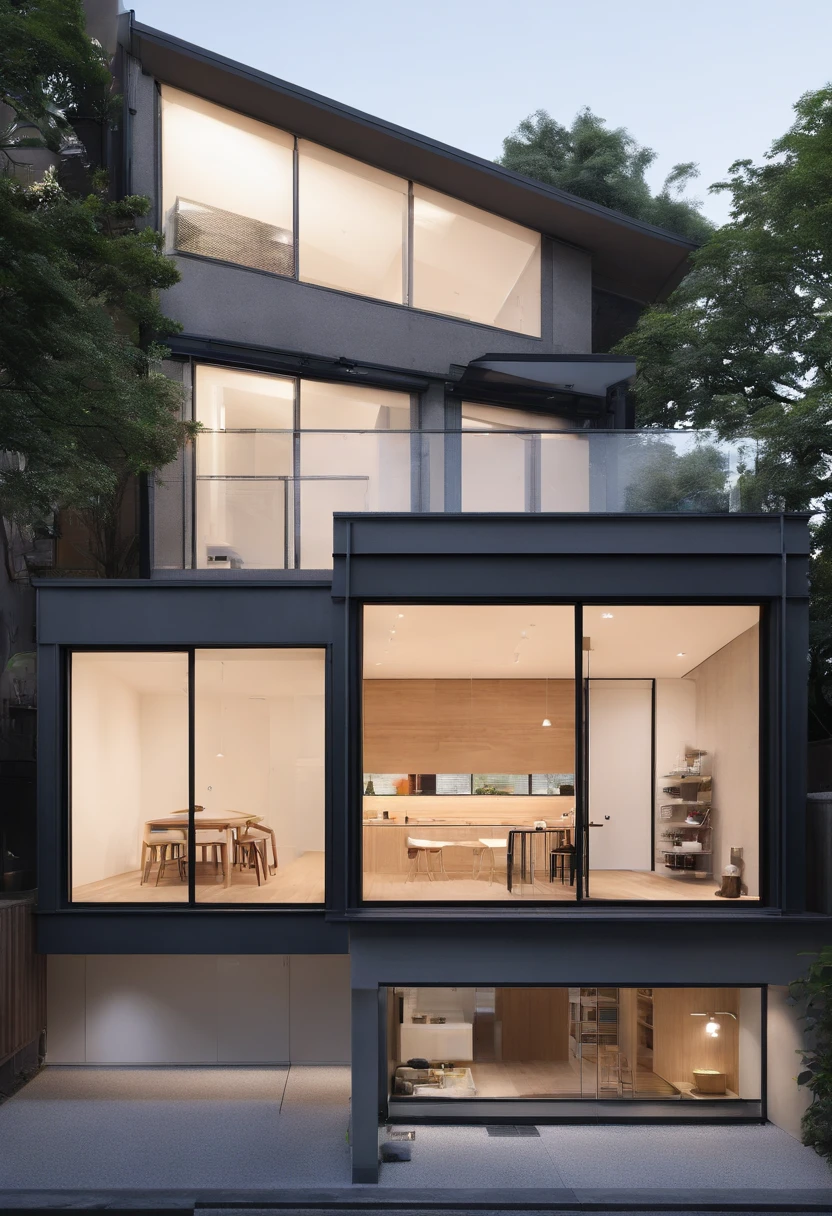 Houses in Tokyo+atelier+Initial design proposal for the gallery