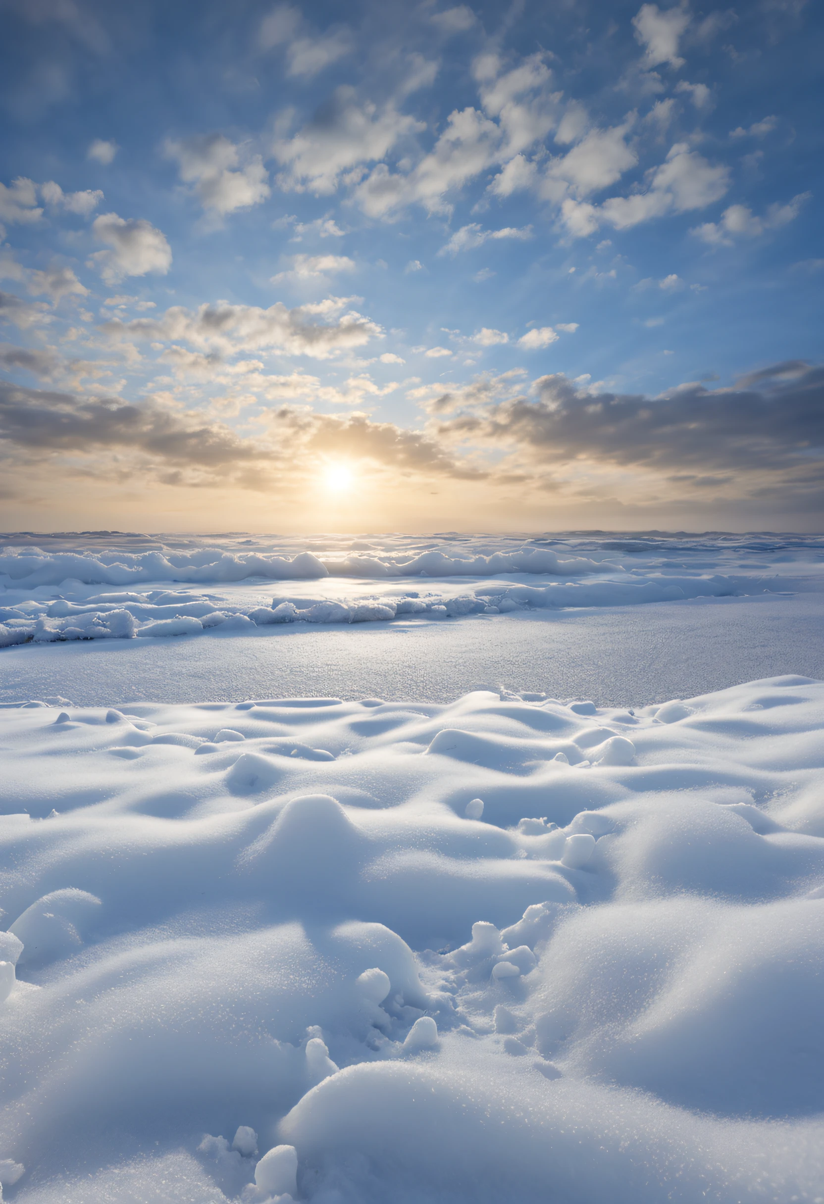 Live Action,very real,crystal-clear,Mare,sand beach,Snowflake,Sea of Snow