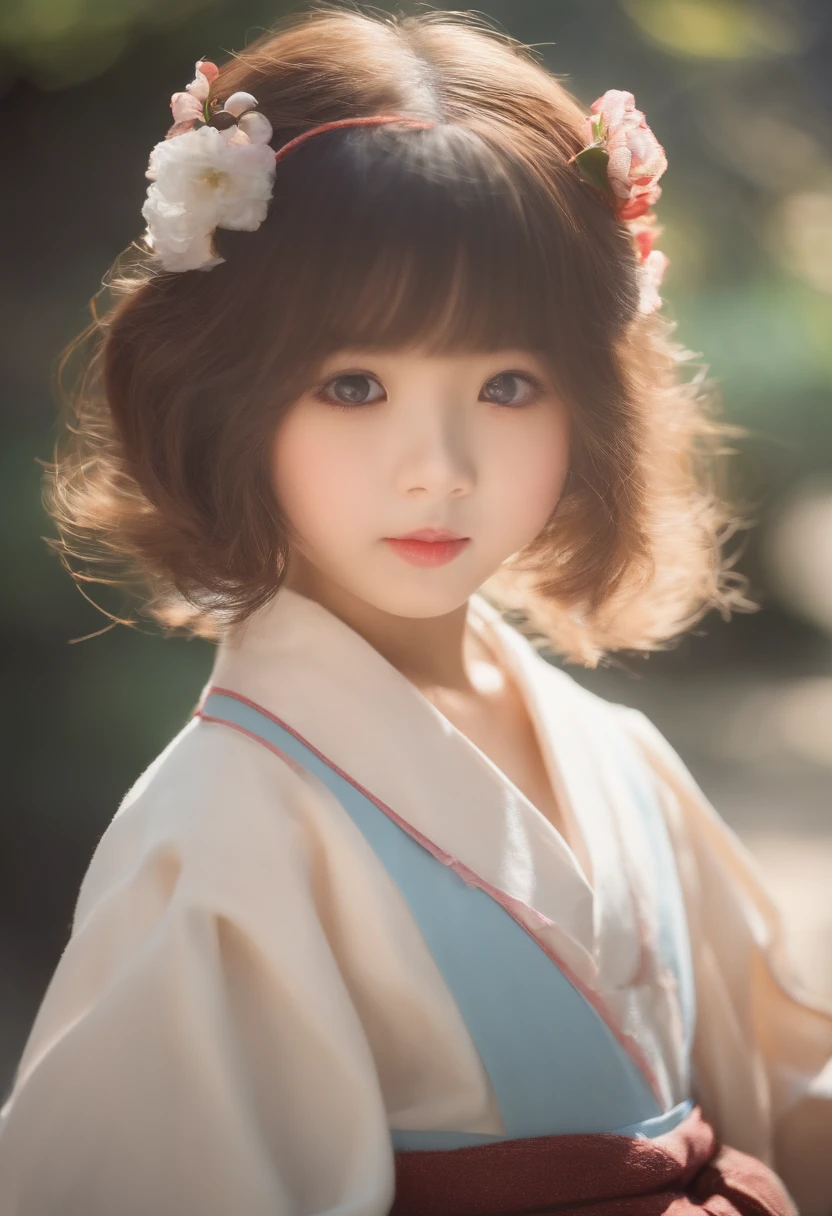 Cute Kind-eyed Japan High School Girl Small Nose Baby Face