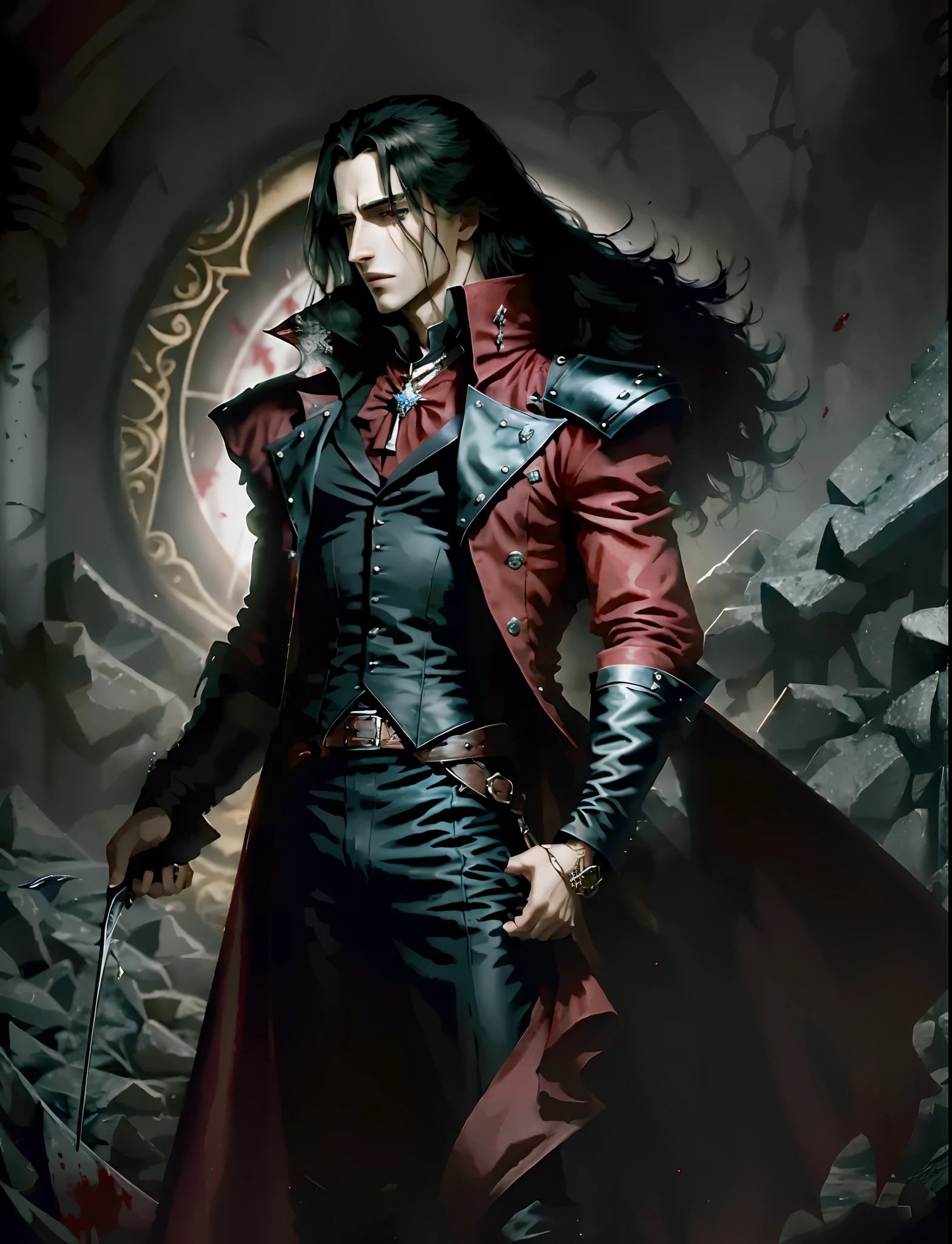 Saint alucard von blood sin Benjamin Lewis Ritter morning star origin the first