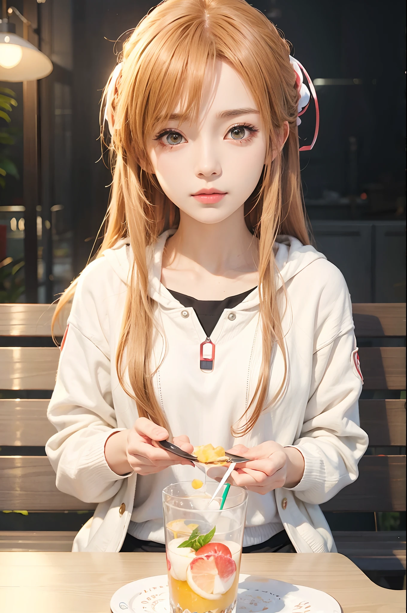 Realistic, asuna yuuki, ultra detail