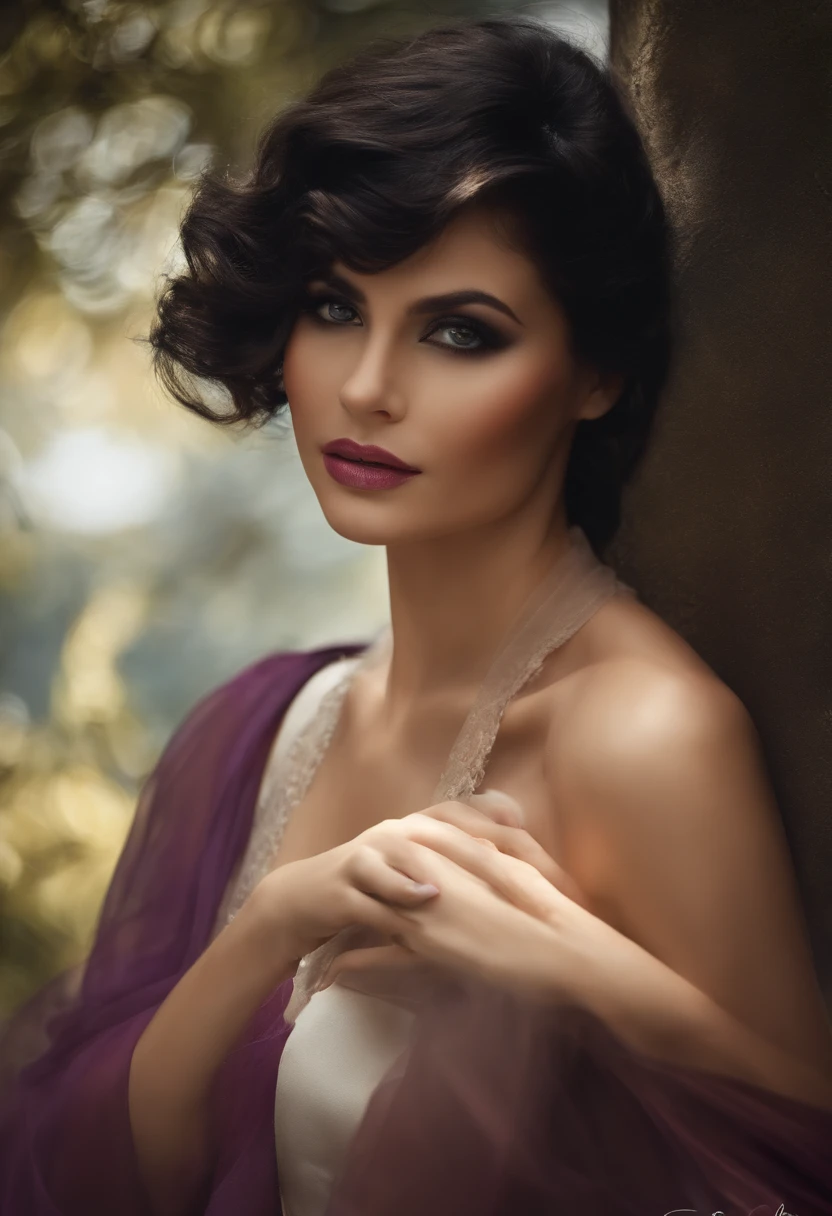 A dark-haired