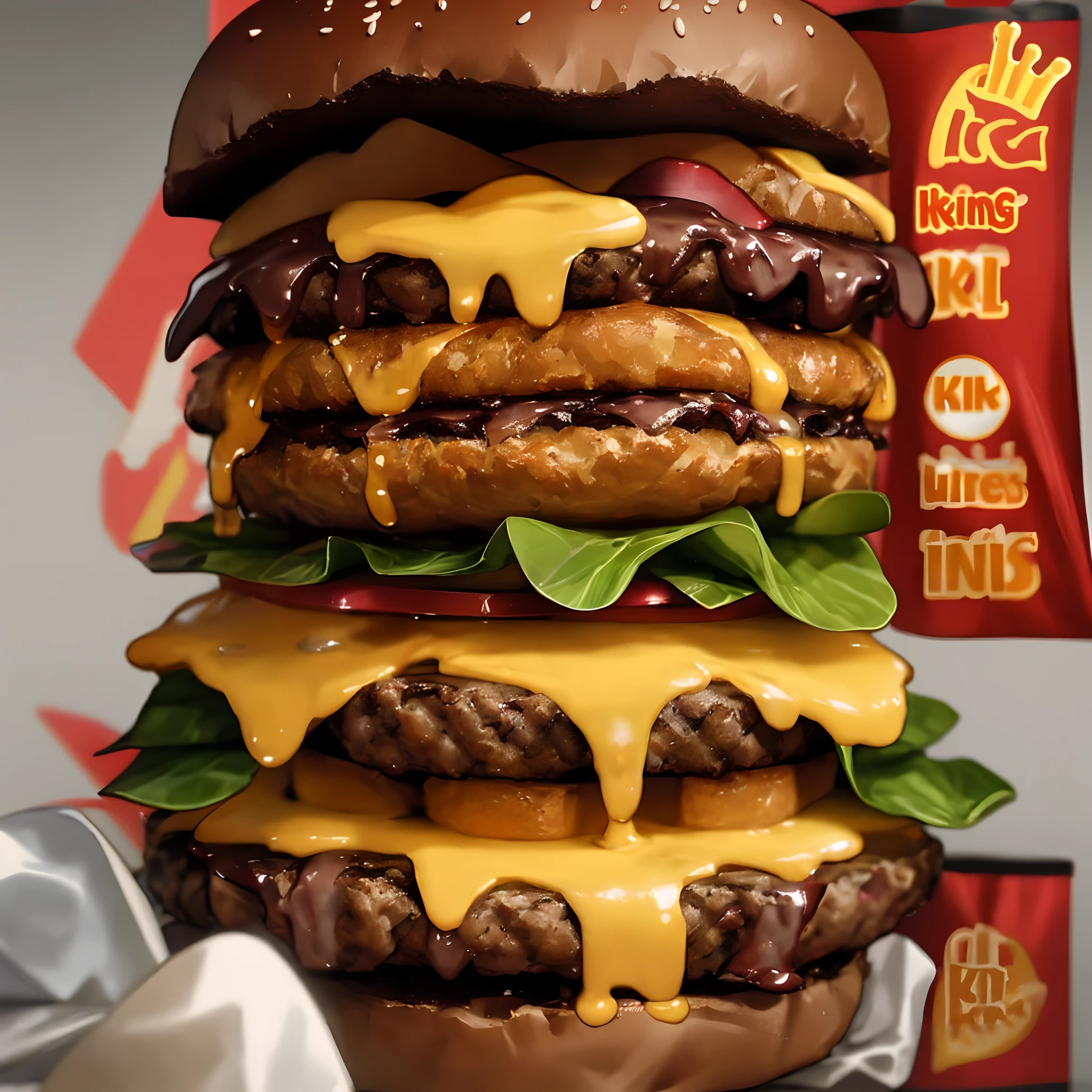 King、The king、king、hamburgers、🍔、King Burger