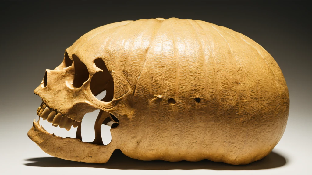 Ivory white gradient background,Morning,Halley's Comet Mohe Canyon area,Giant pumpkin material skeleton Jedi lightsaber space station 1:3 Miniatures,equidistance,Detail portrayal,Soft light and shadow,Medium ultra-wide angle,3D modeling,High degree of completion,detail-rich,The texture is delicate,Strong visual impact,Hyper-detailing,A high resolution,high saturated,Ray traching,Light and shadow effects,16K smooth,A high resolution,Surface reflected light,Big cinematic effect pumpkin material skeleton,(((1 pumpkin skull)))((Pumpkin skull black gold border))Ivory white gradient background