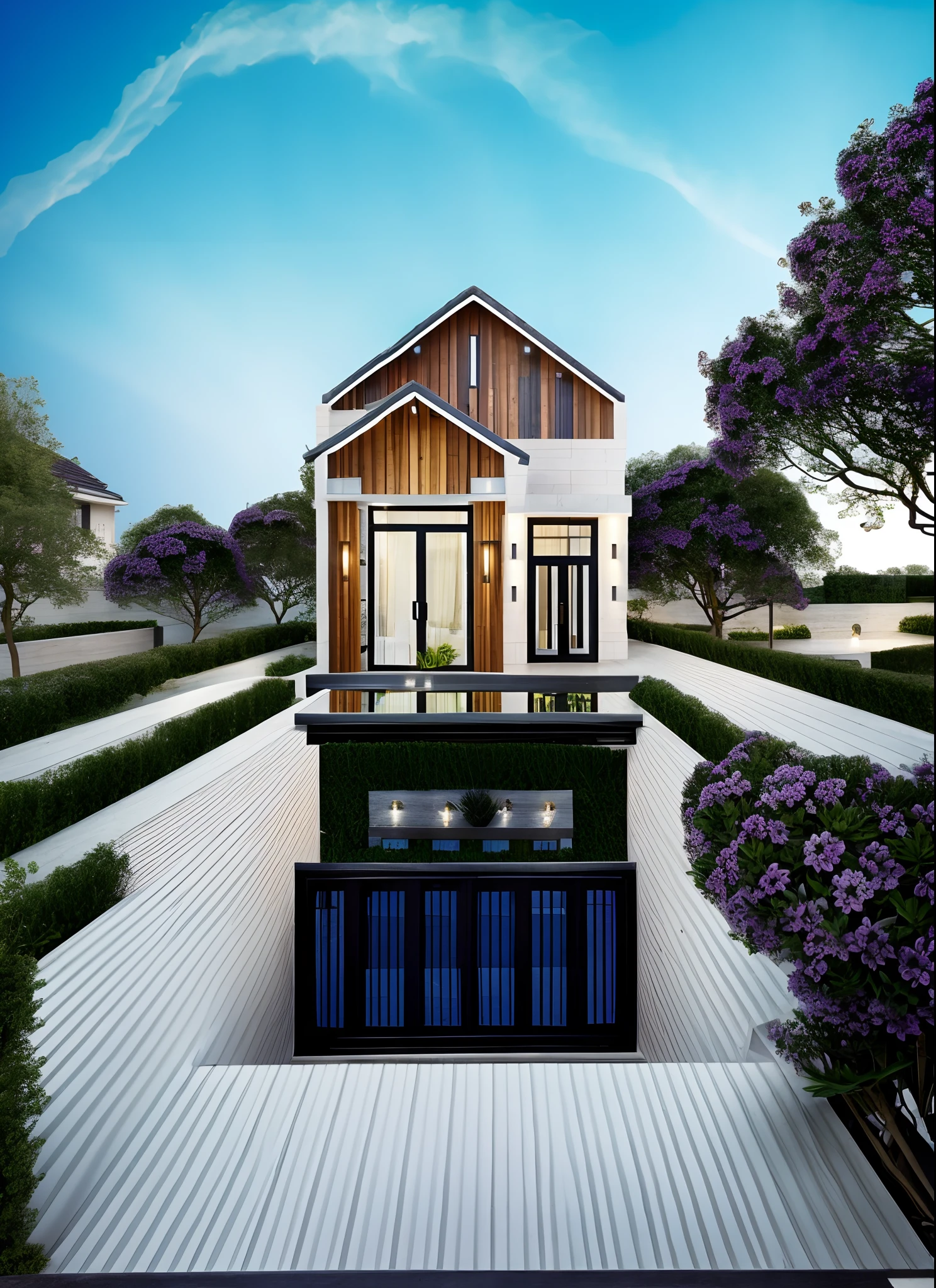 1 morden house,