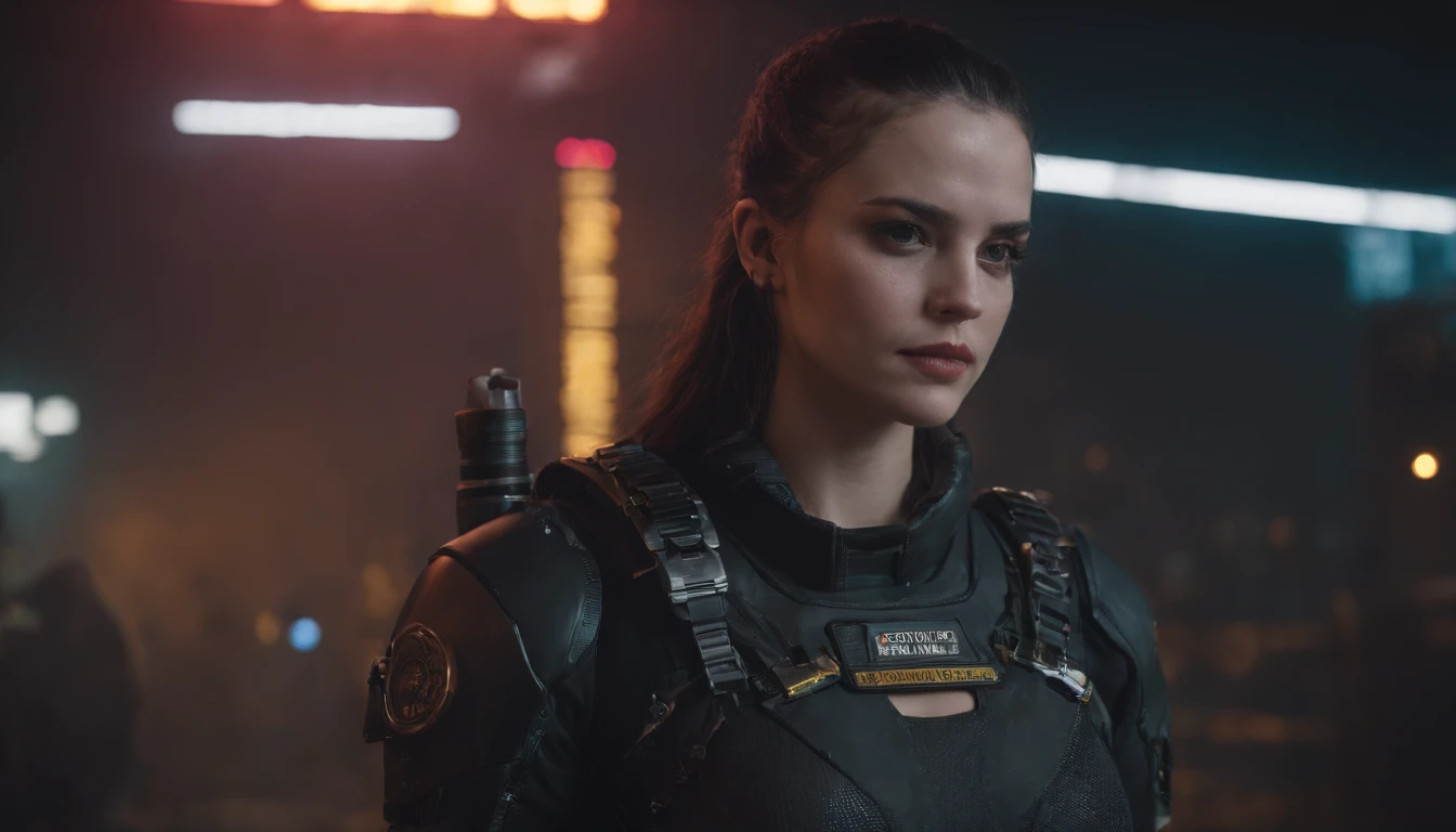 группа W.A.S.P. выступает на сцене Night City Cyberpunk 2077 ultra realistic