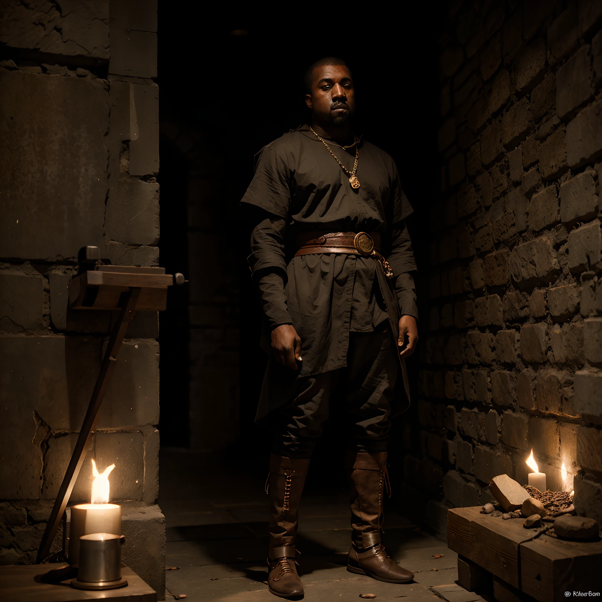 Kanye west as a bard from dungeons and dragons