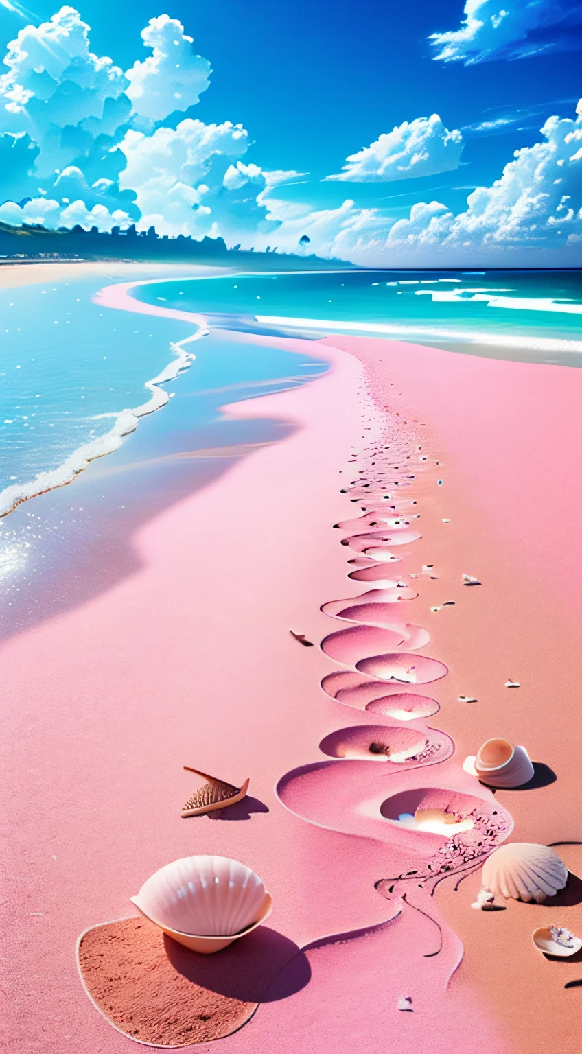 Naked porn star Ass photo Big ass Pink hair Beach in the background